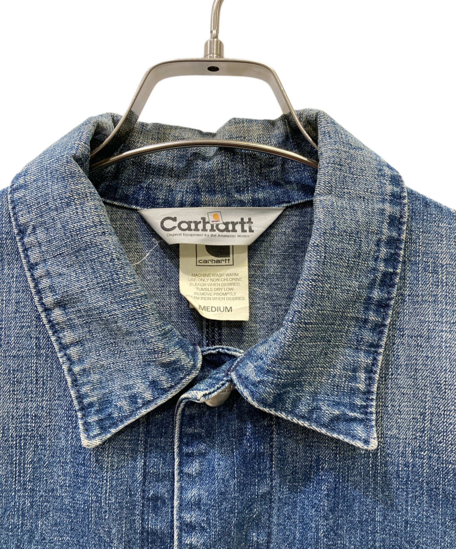 Carhartt カバーオール インディゴ 中古・古着通販】CarHartt (カーハート) カバーオール インディゴ