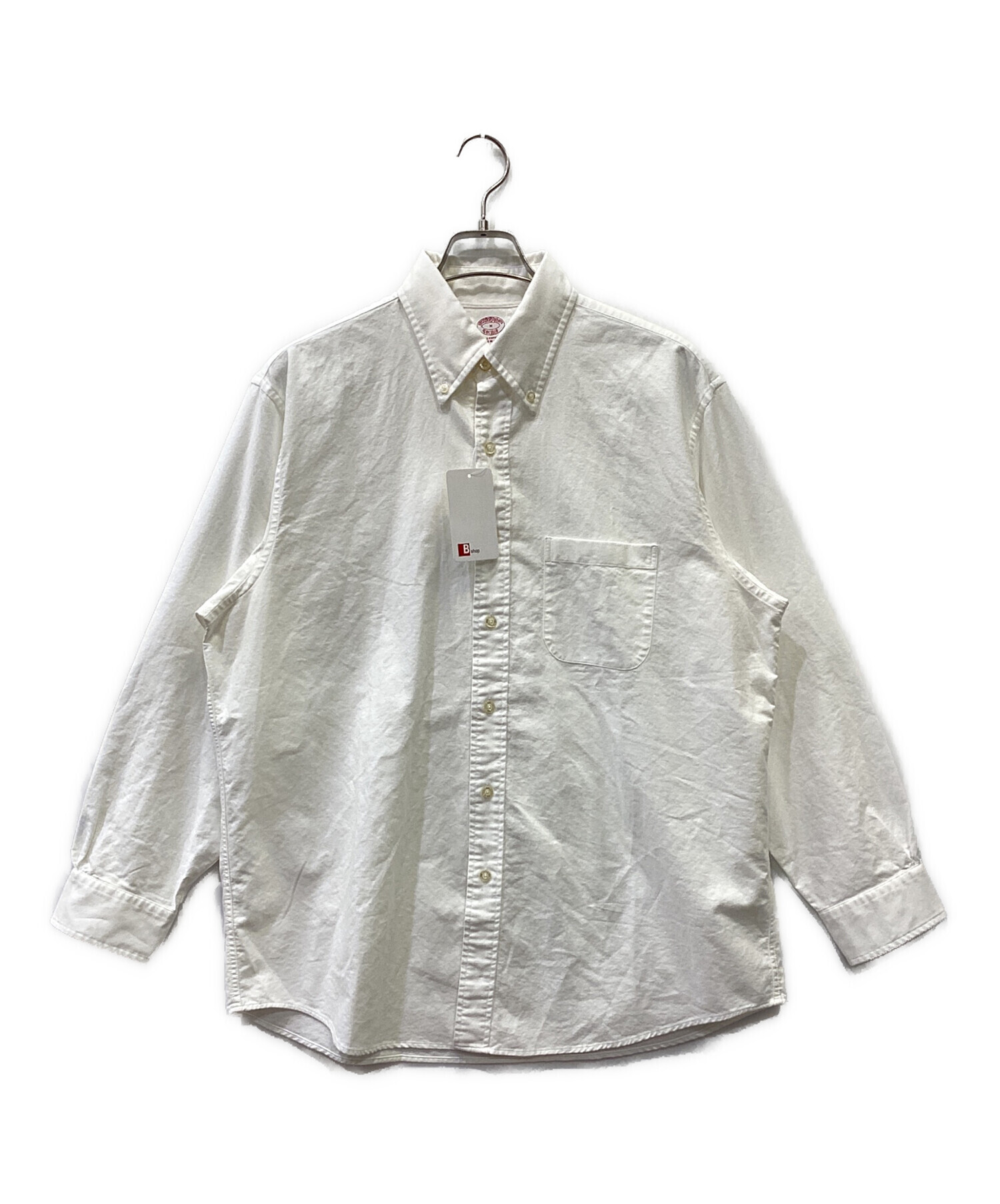 新品未使用ブルックスブラザーズ長袖コットンシャツ ホワイト15 1/2-2/3￼ 中古・古着通販】BROOKS BROTHERS (ブルックスブラザーズ) 長袖シャツ