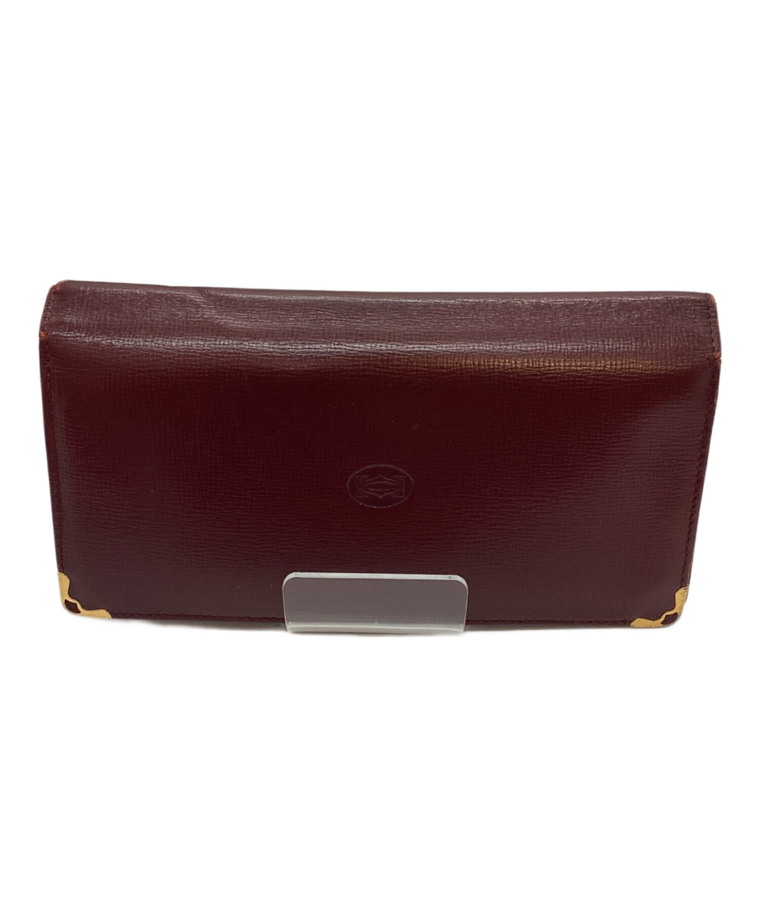 カルティエ長財布 未使用 中古・古着通販】Cartier (カルティエ) 長財布 ワインレッド｜ブランド
