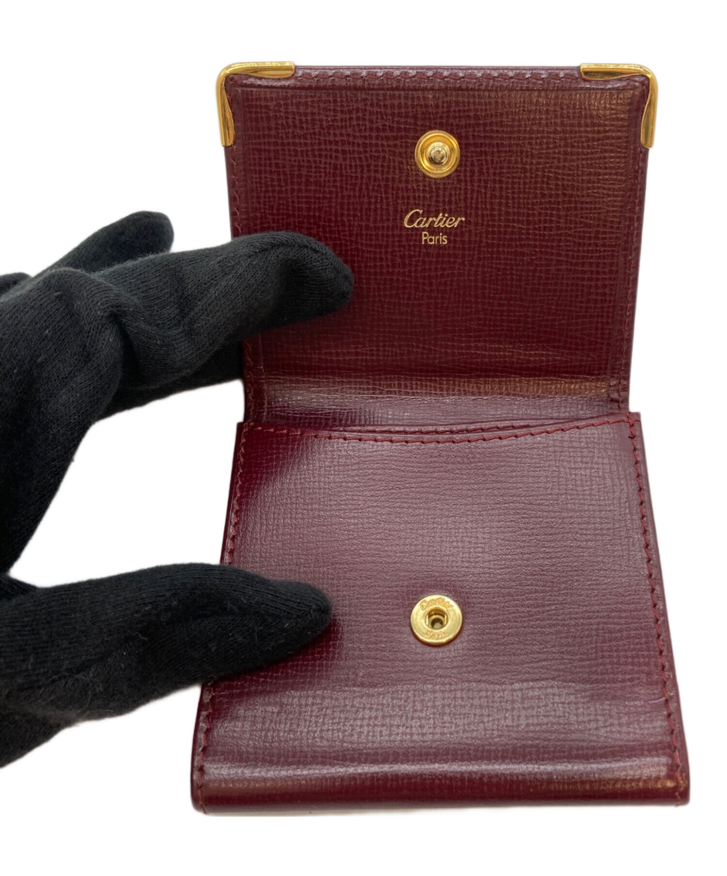 中古・古着通販】Cartier (カルティエ) コインケース ボルドー