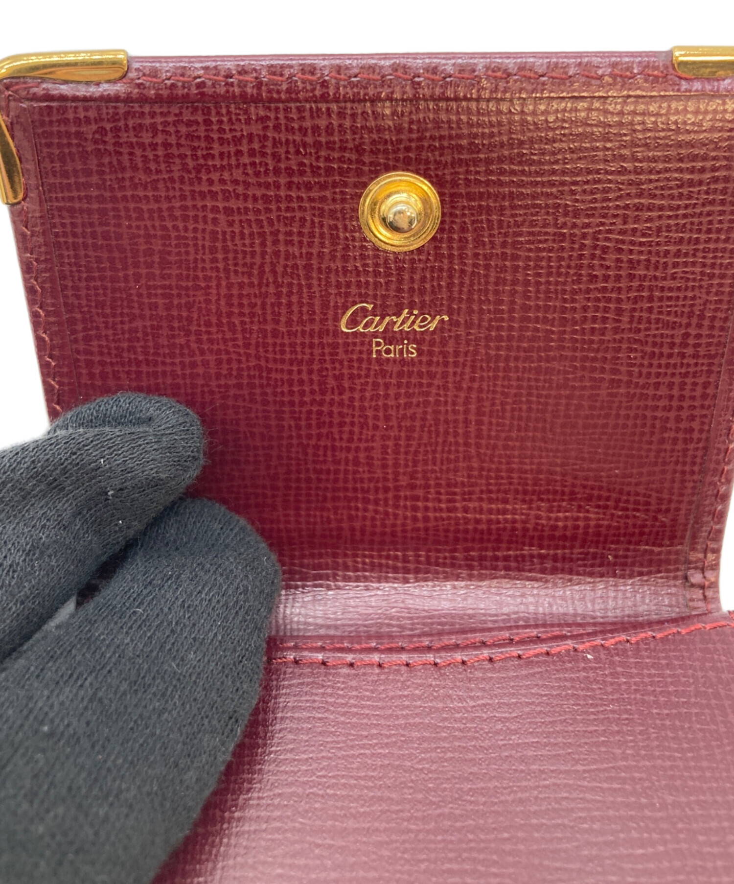 中古・古着通販】Cartier (カルティエ) コインケース ボルドー