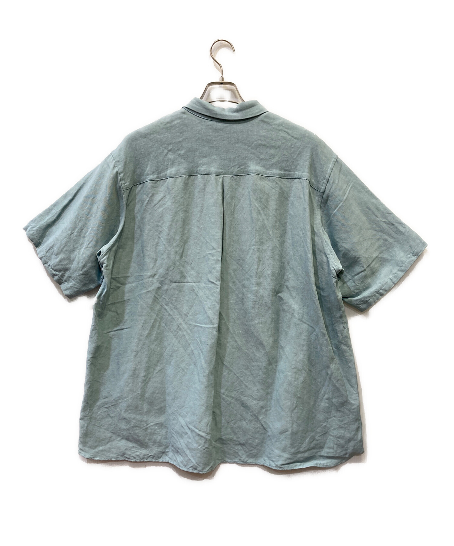 Polyploid 24ss 半袖シャツ 中古・古着通販】POLYPLOID (ポリプロイド) 半袖シャツ スカイブルー