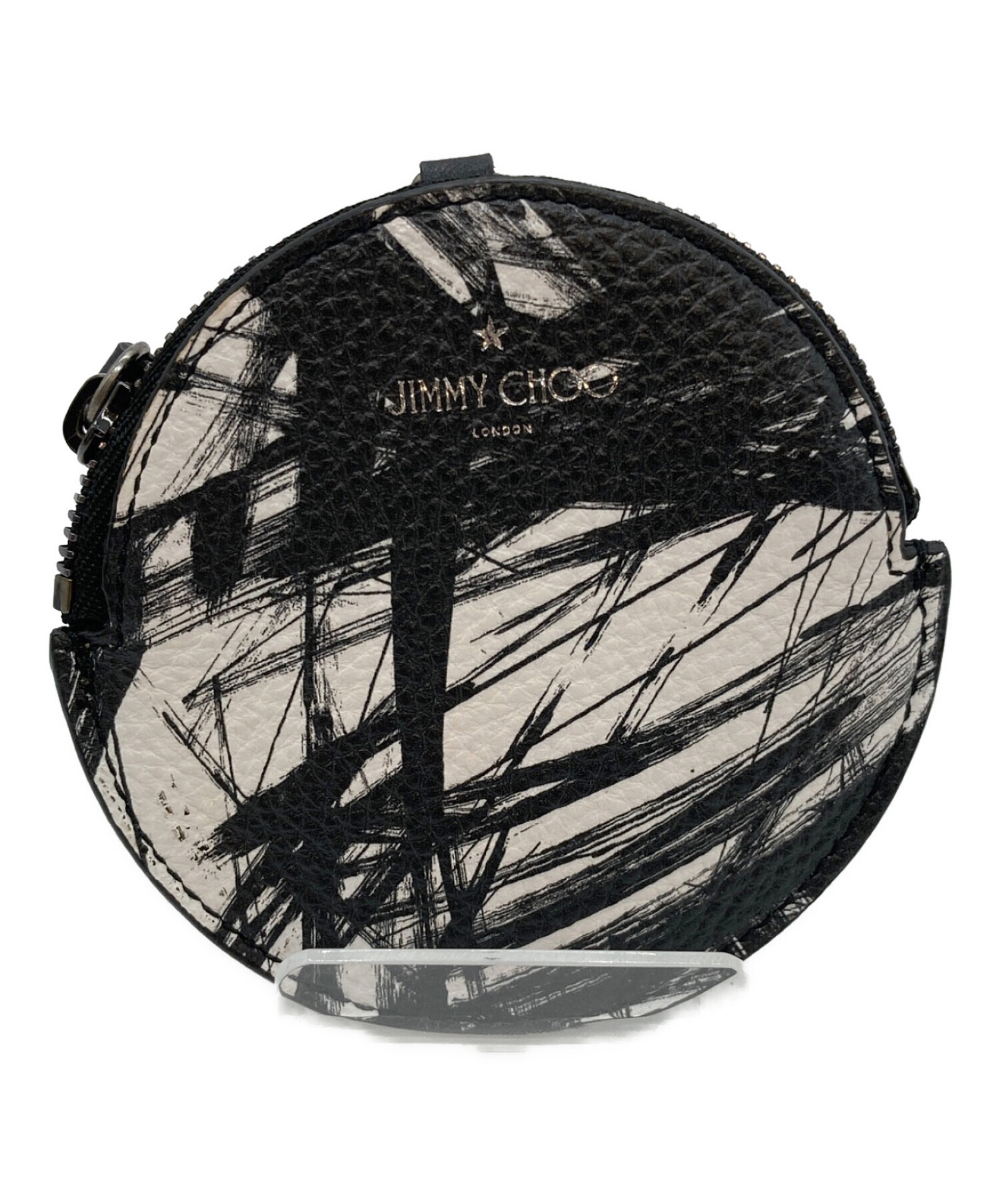 中古・古着通販】JIMMY CHOO (ジミーチュウ) コインケース ブラック