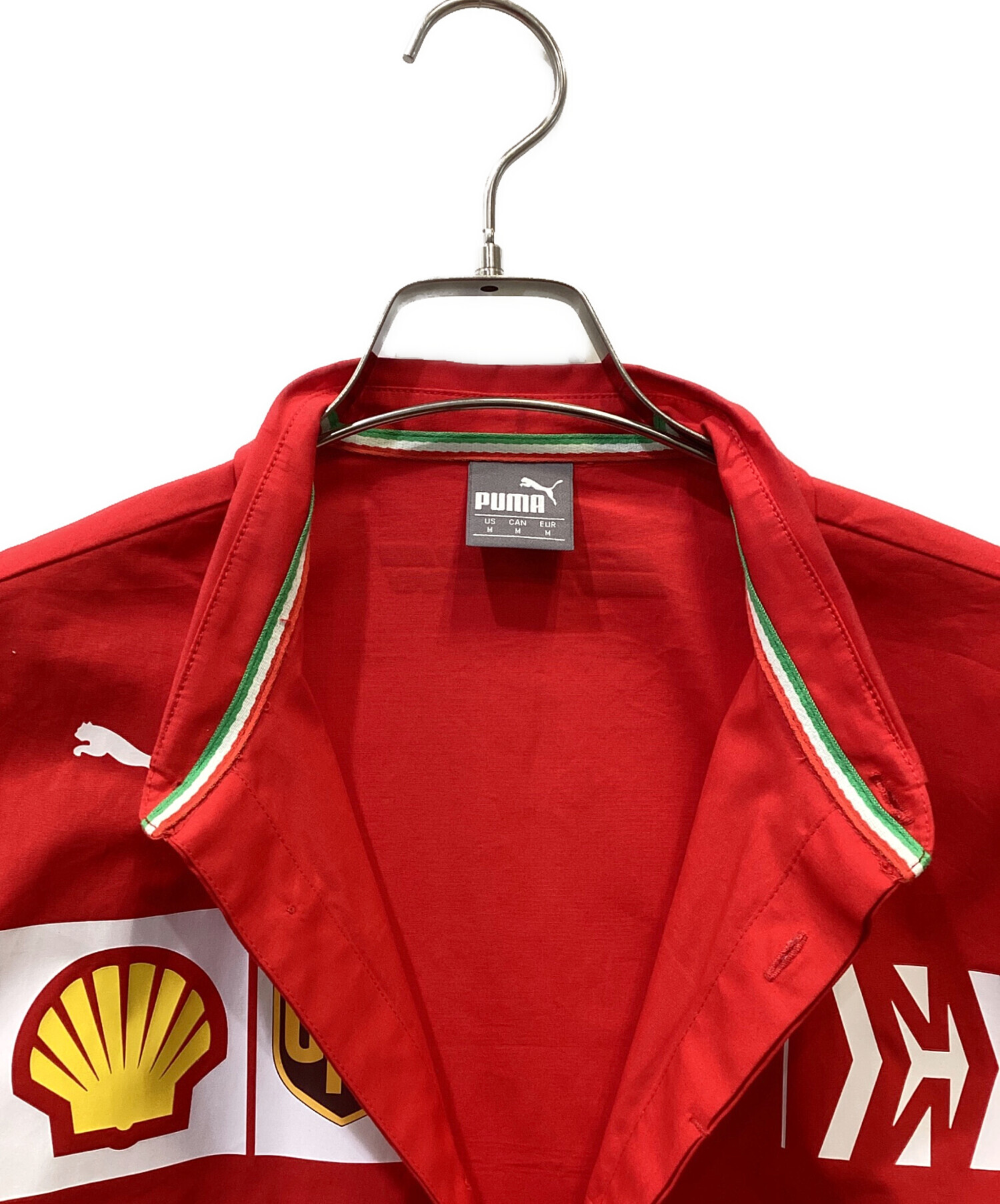 中古・古着通販】PUMA (プーマ) Ferrari (フェラーリ) 半袖シャツ 