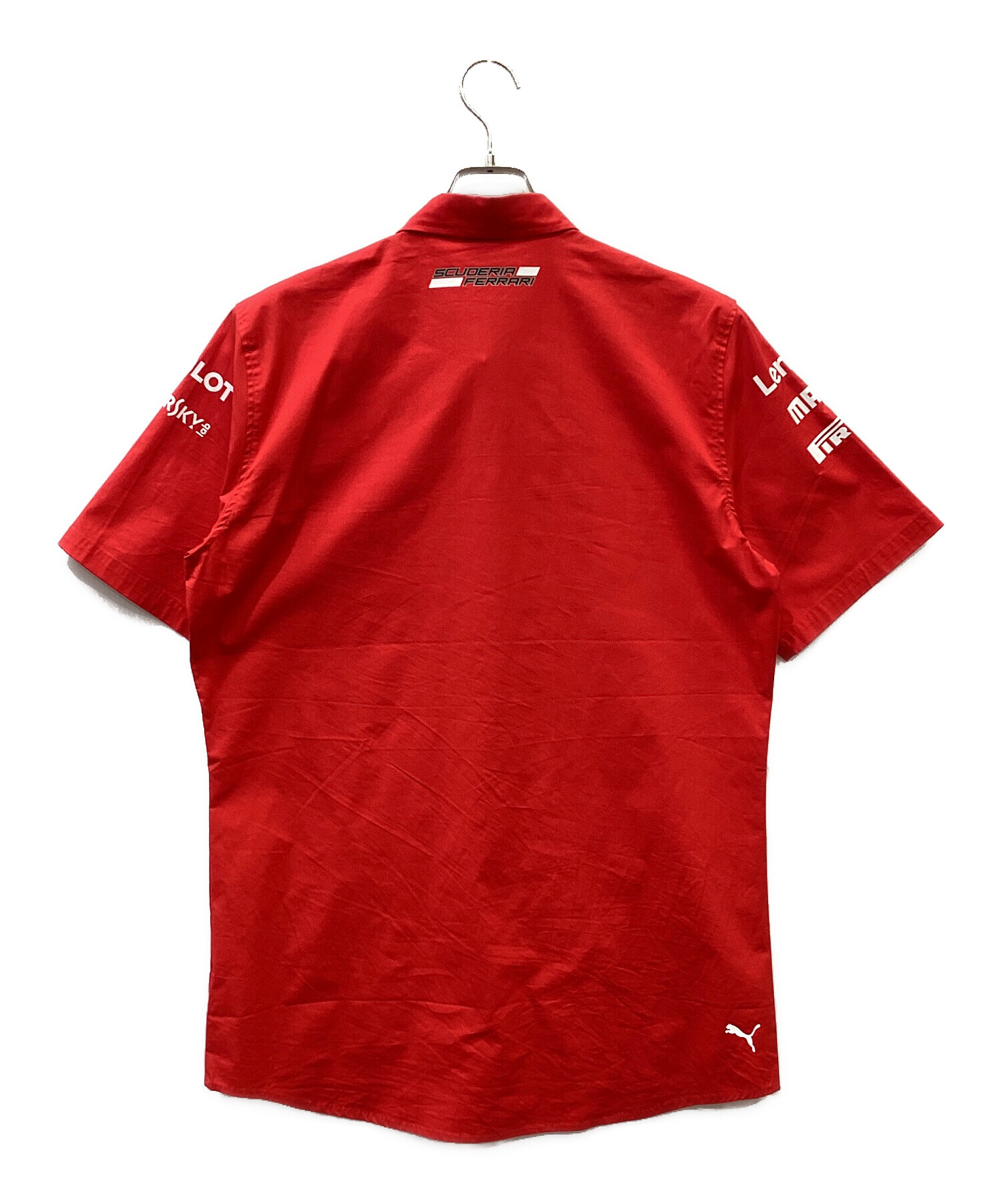 中古・古着通販】PUMA (プーマ) Ferrari (フェラーリ) 半袖シャツ 