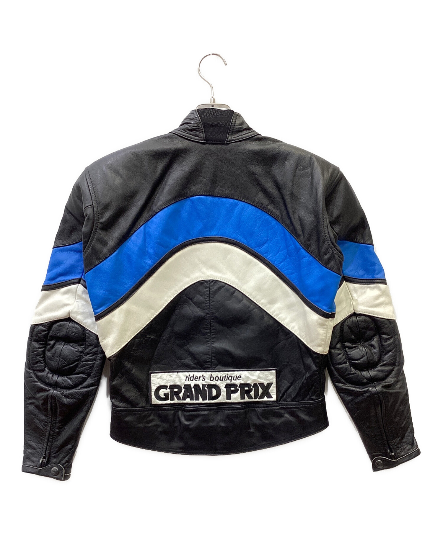 Dainese レザージャケット 青/黒 中古・古着通販】DAINESE (ダイネーゼ) レザージャケット ブラック