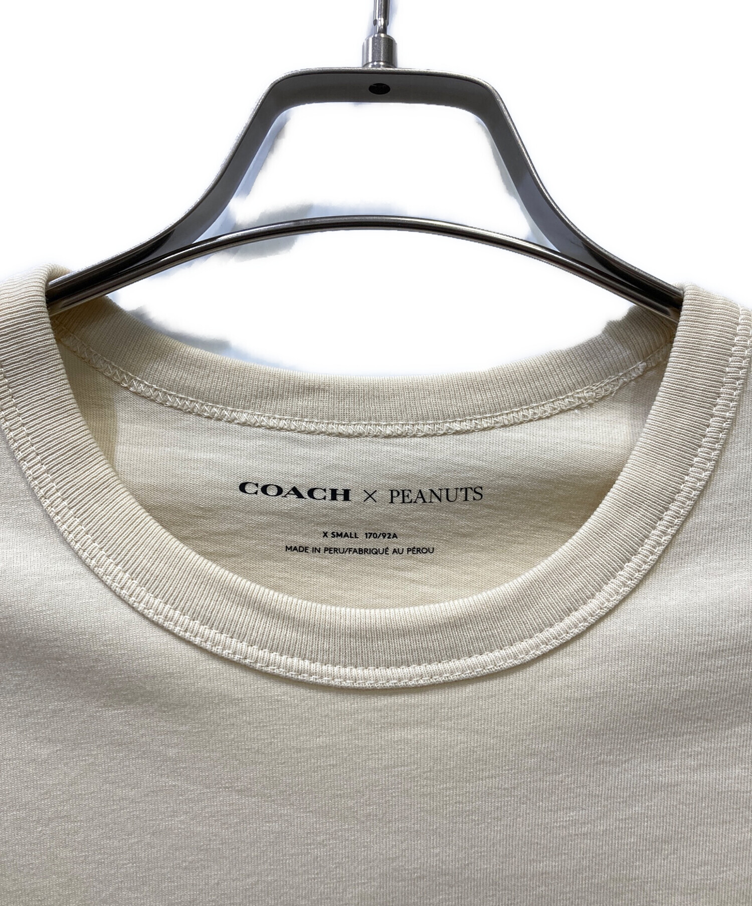 中古・古着通販】COACH (コーチ) PEANUTS (ピーナッツ) Tシャツ