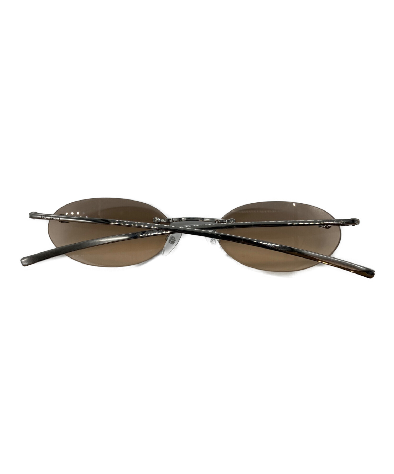 中古・古着通販】GUCCI (グッチ) サングラス ライトグレー｜ブランド 
