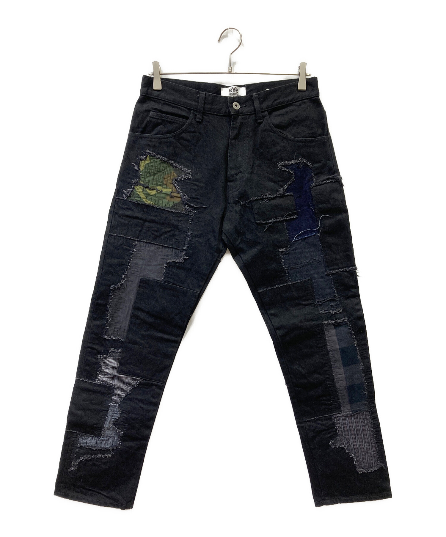 comme des garcons  コムデギャルソンパッチワークデニム 中古・古着通販】eYe COMME des GARCONS JUNYAWATANABE MAN (アイ コム