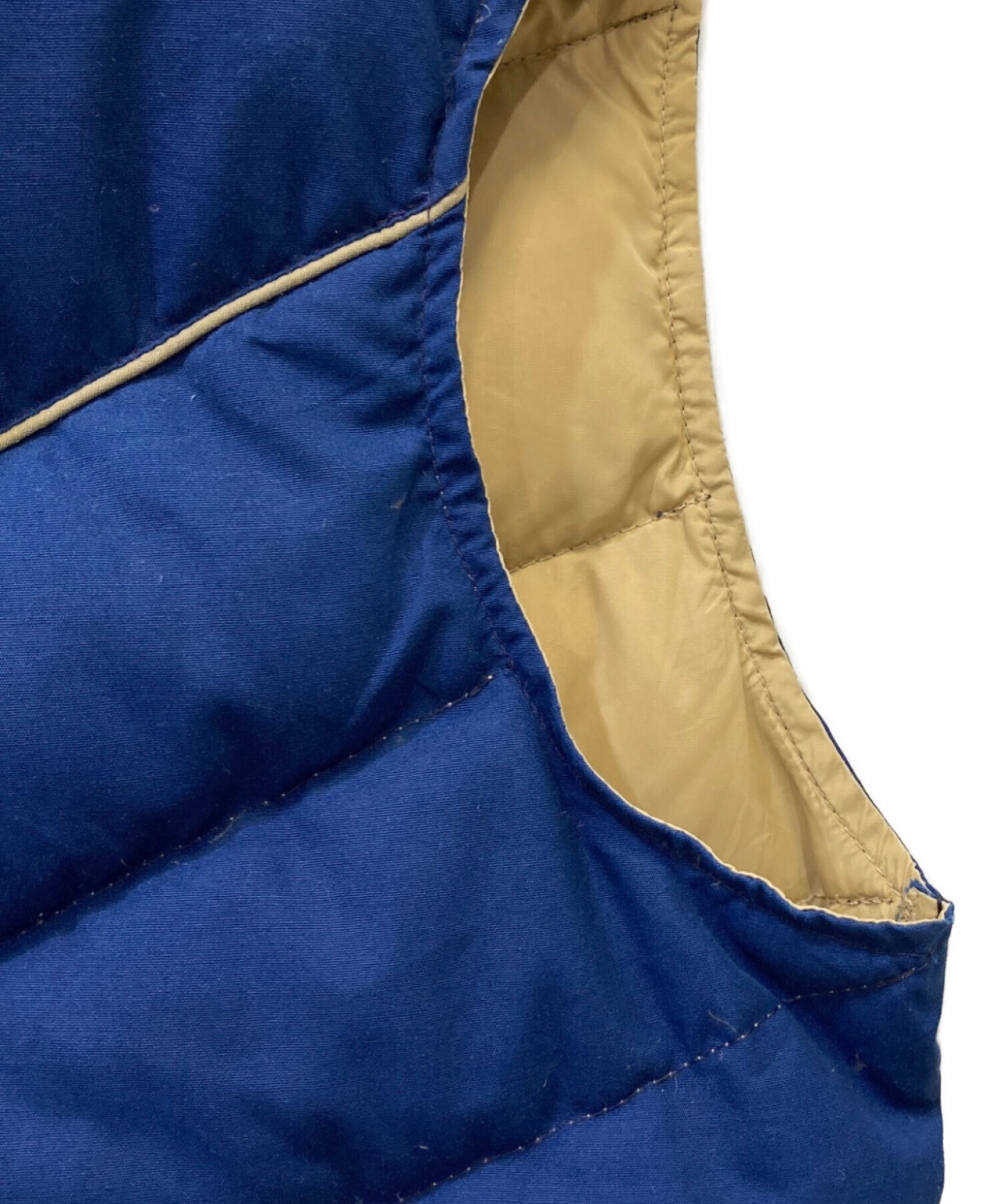 中古・古着通販】WOOLRICH (ウールリッチ) ダウンベスト ネイビー