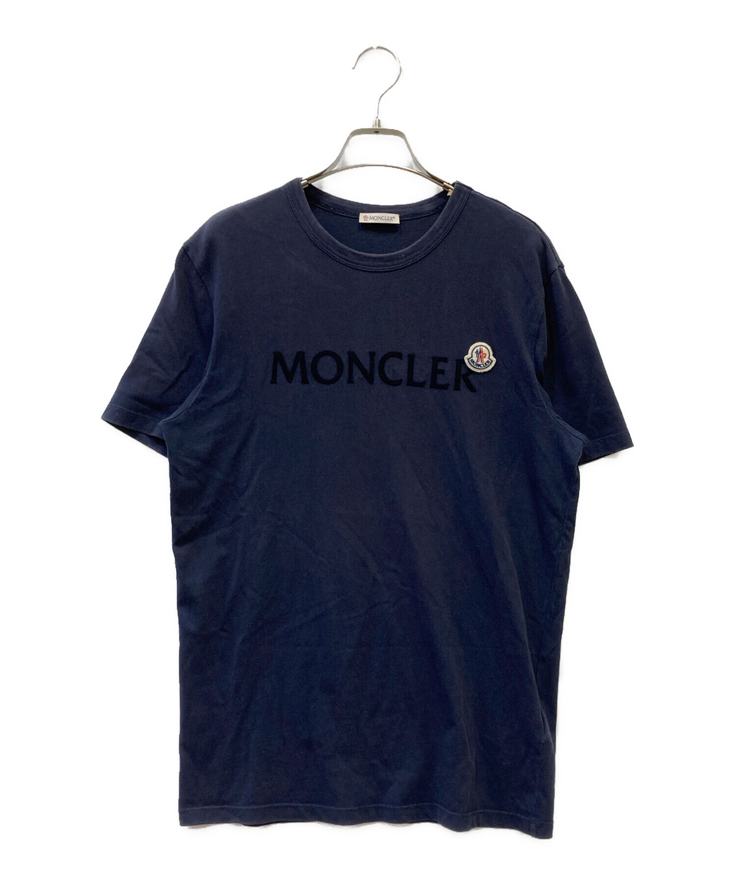 モンクレールＴシャツ 美品です。 中古・古着通販】MONCLER (モンクレール) Tシャツ ネイビー サイズ:s