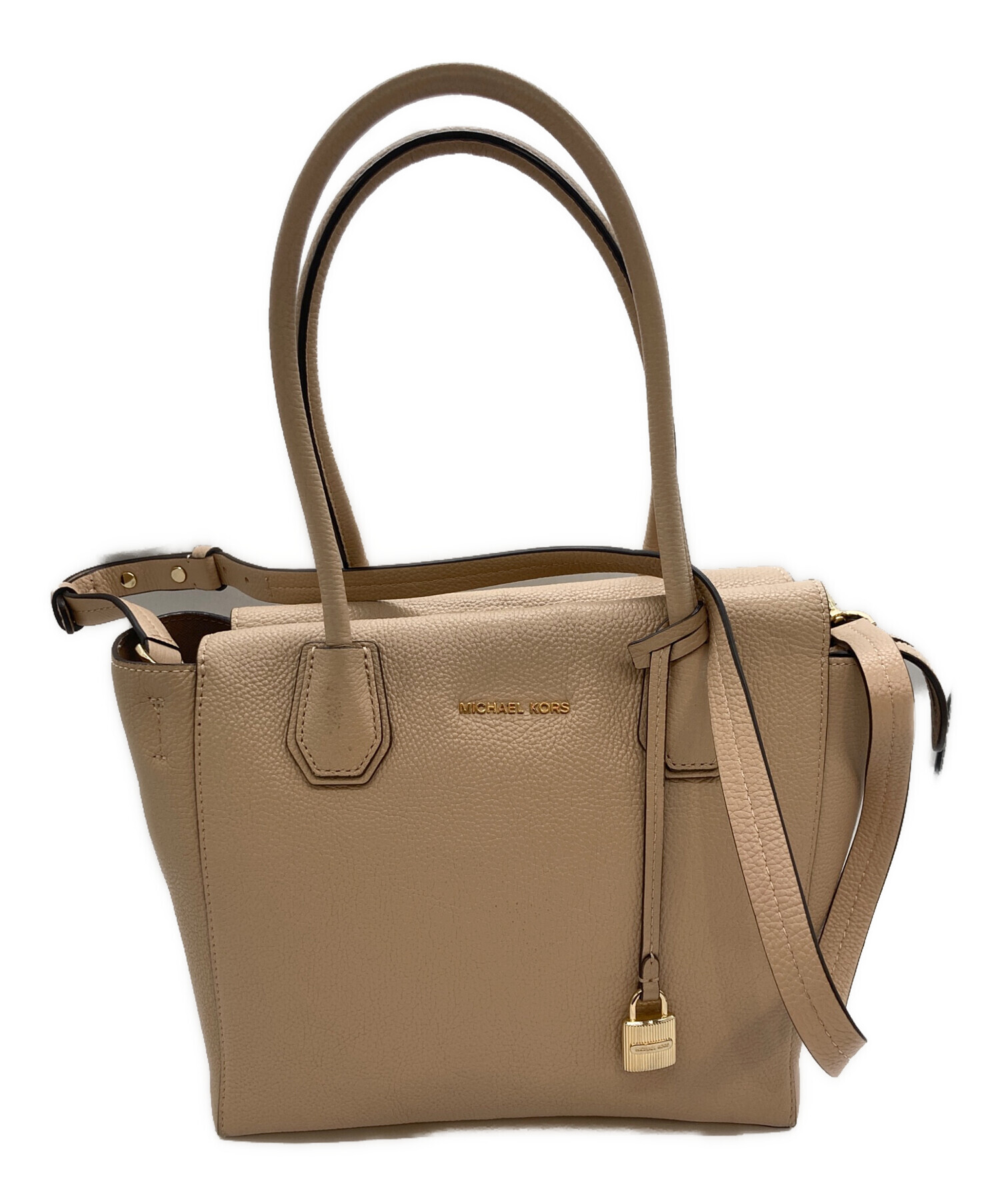 中古・古着通販】MICHAEL KORS (マイケルコース) 2WAYバッグ モカ