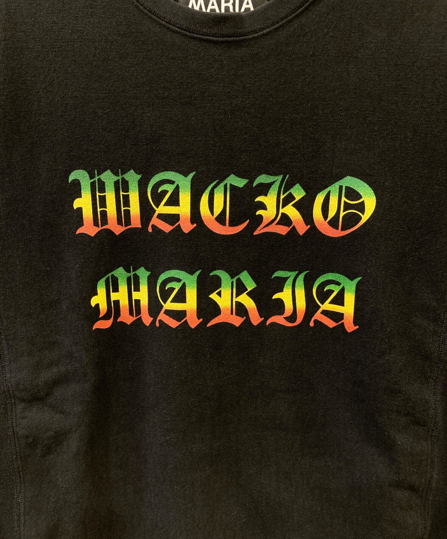 中古・古着通販】WACKO MARIA (ワコマリア) スウェット ブラック