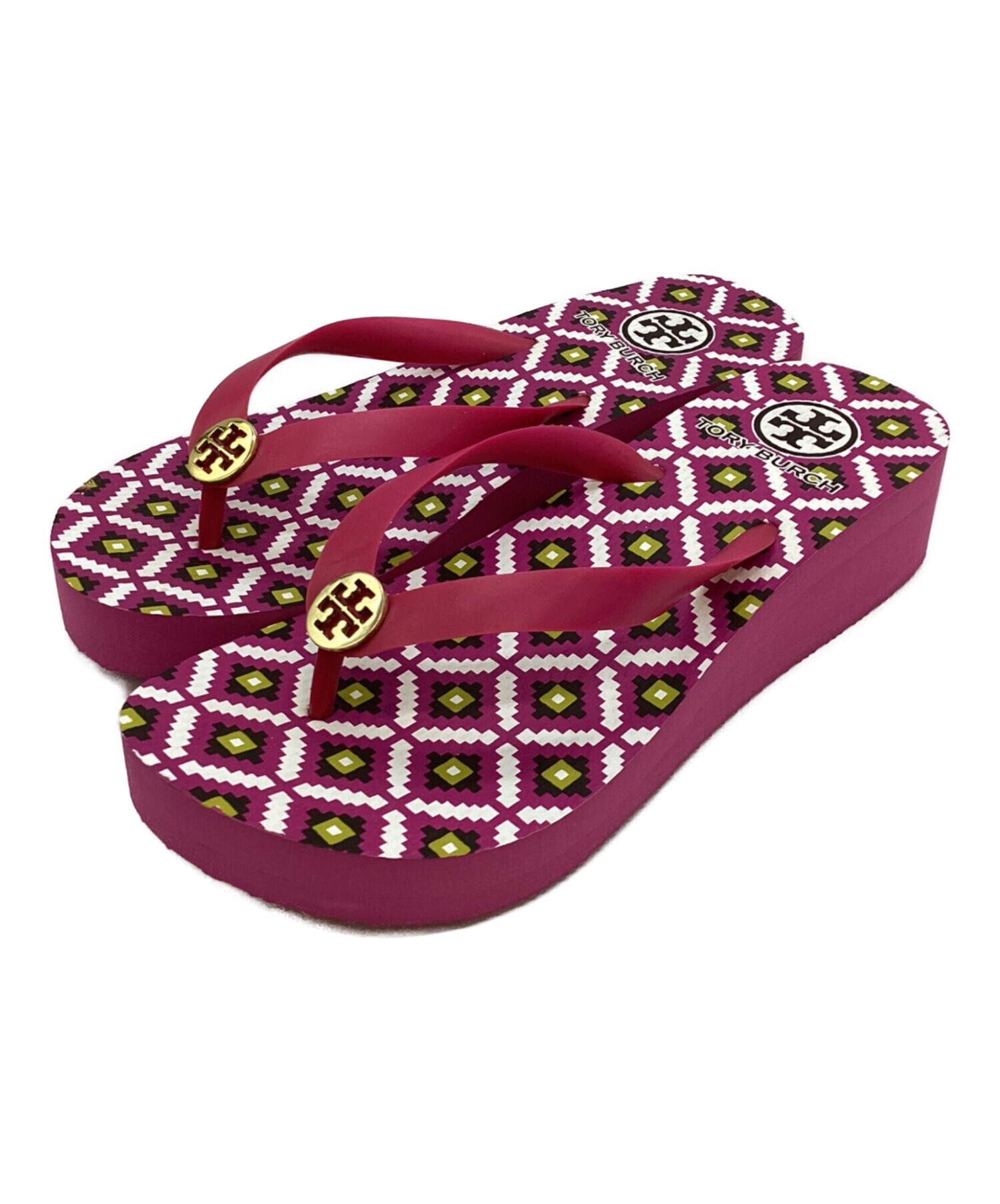 中古・古着通販】TORY BURCH (トリーバーチ) 厚底ビーチサンダル