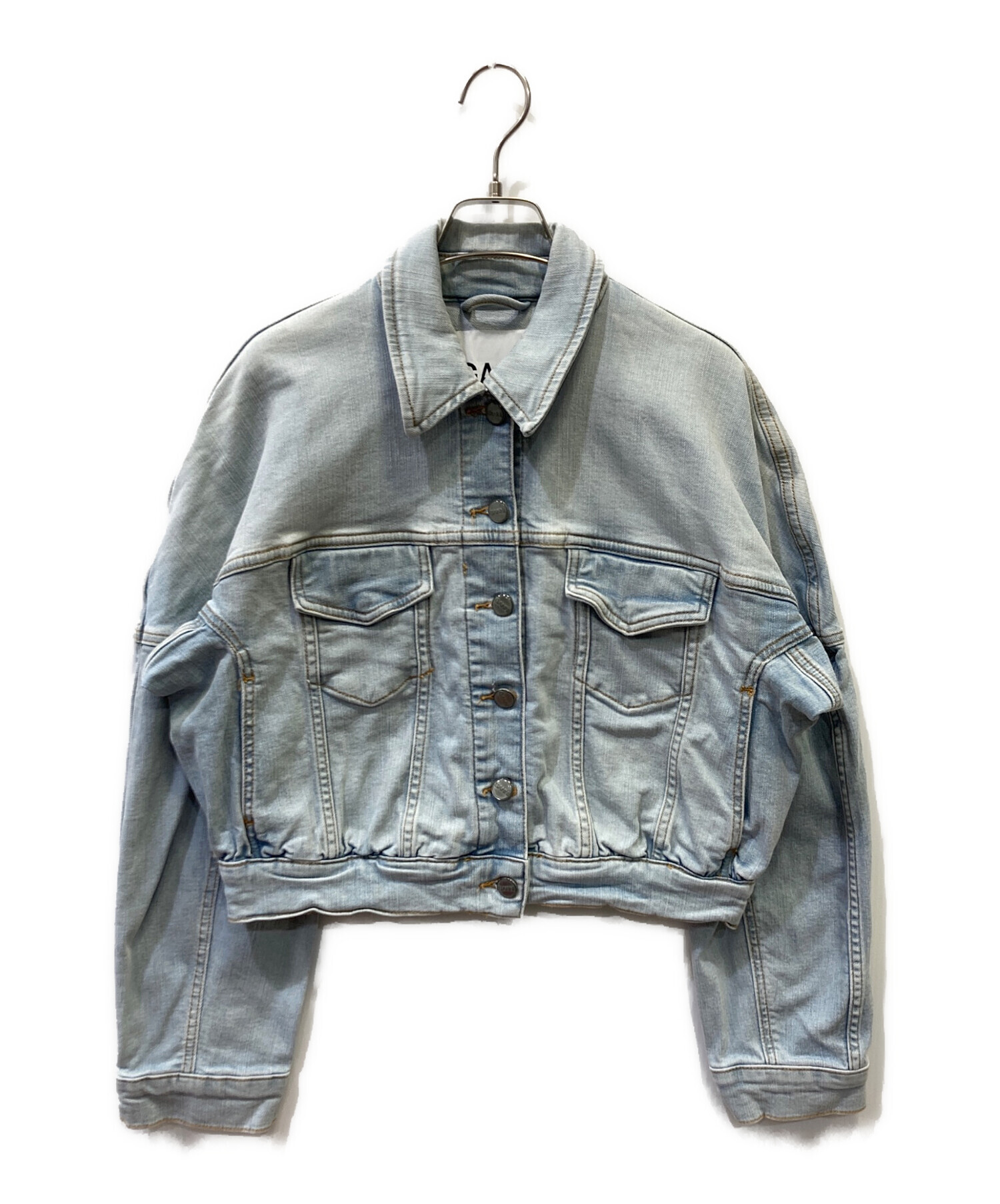中古・古着通販】GANNI (ガニー) デニムジャケット スカイブルー 