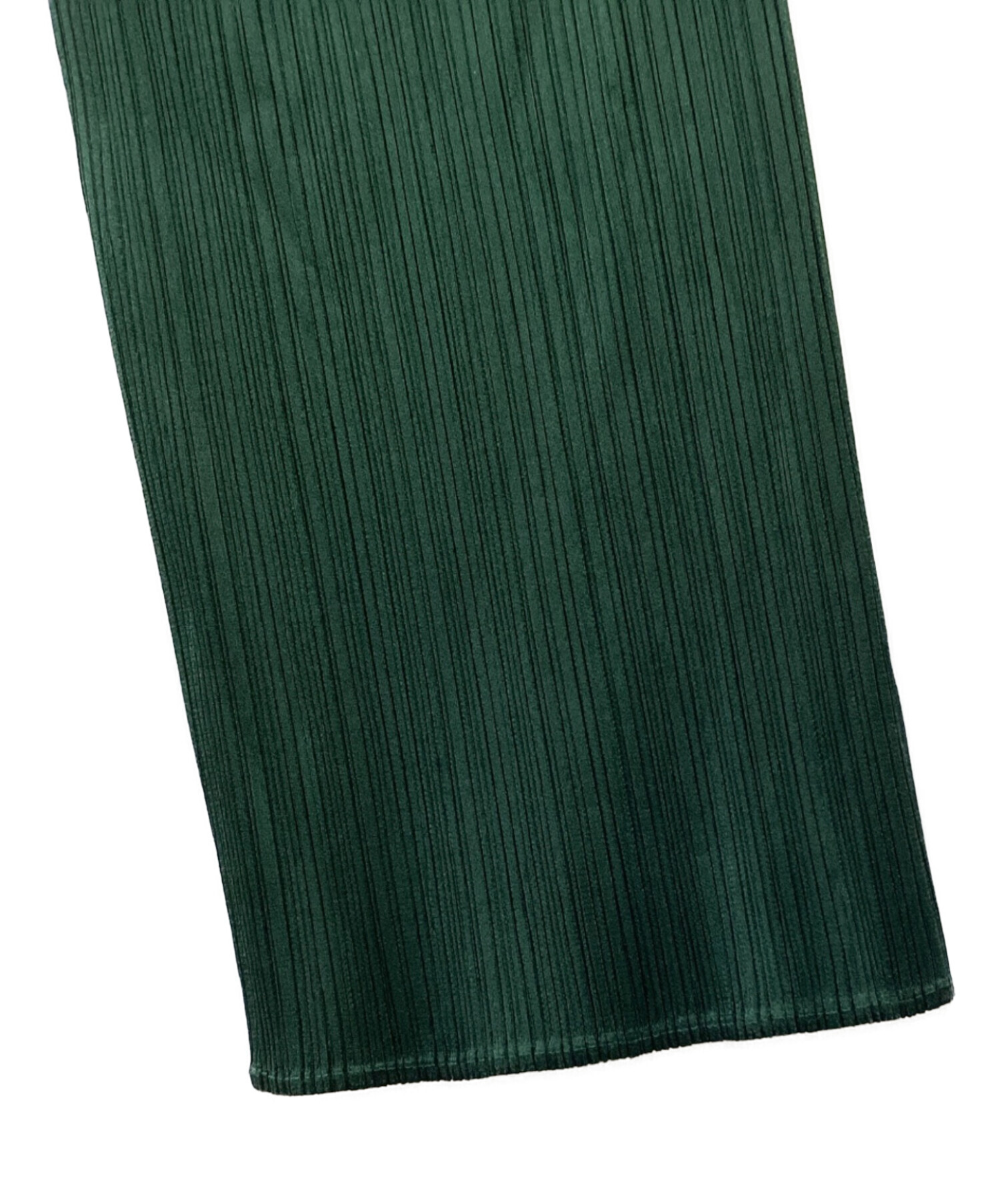 中古・古着通販】PLEATS PLEASE (プリーツプリーズ) パンツ グリーン