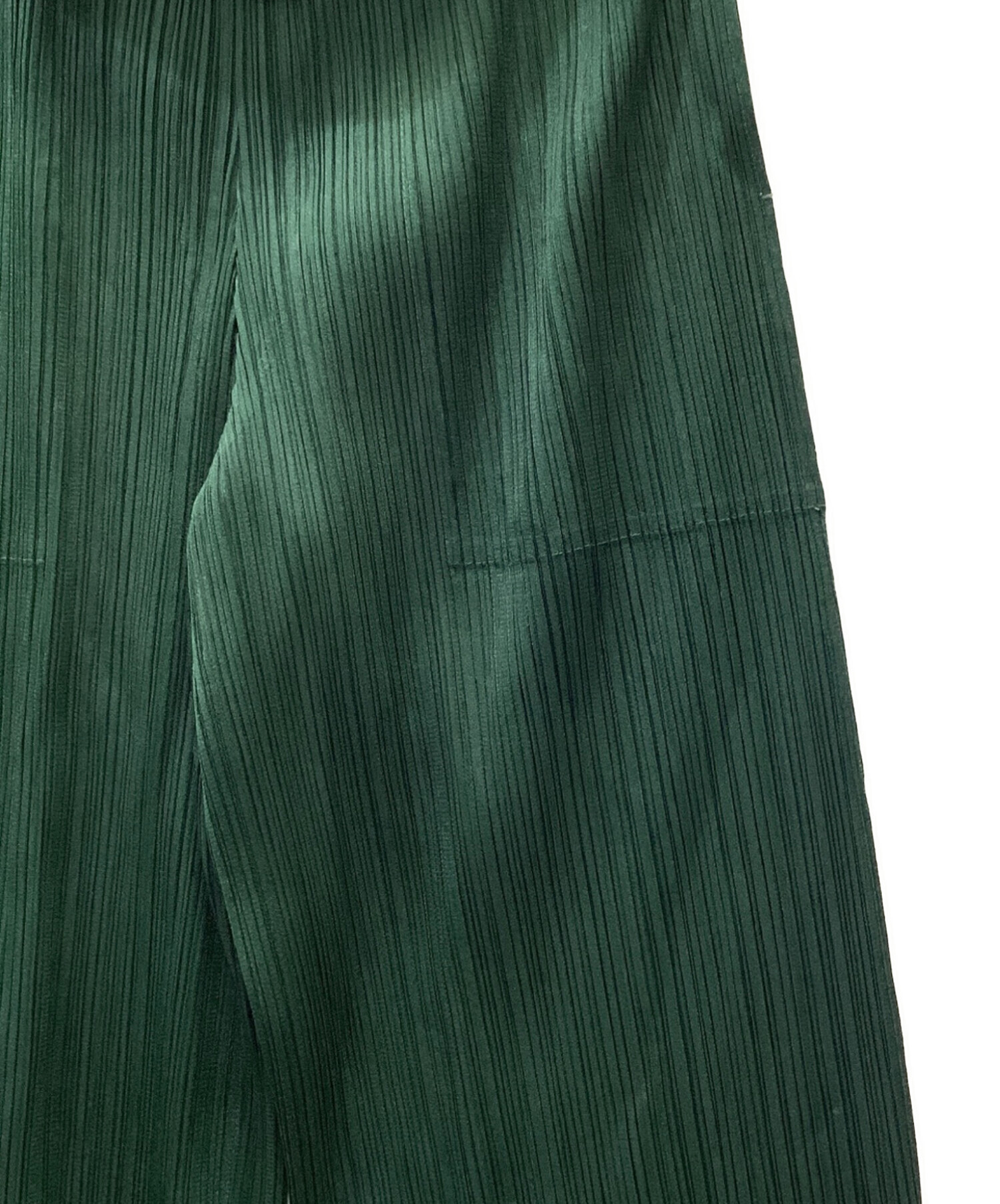 中古・古着通販】PLEATS PLEASE (プリーツプリーズ) パンツ グリーン