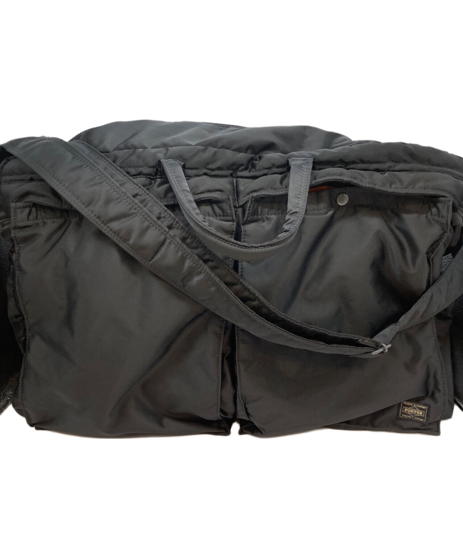 中古・古着通販】PORTER (ポーター) ボストンバッグ ブラック 