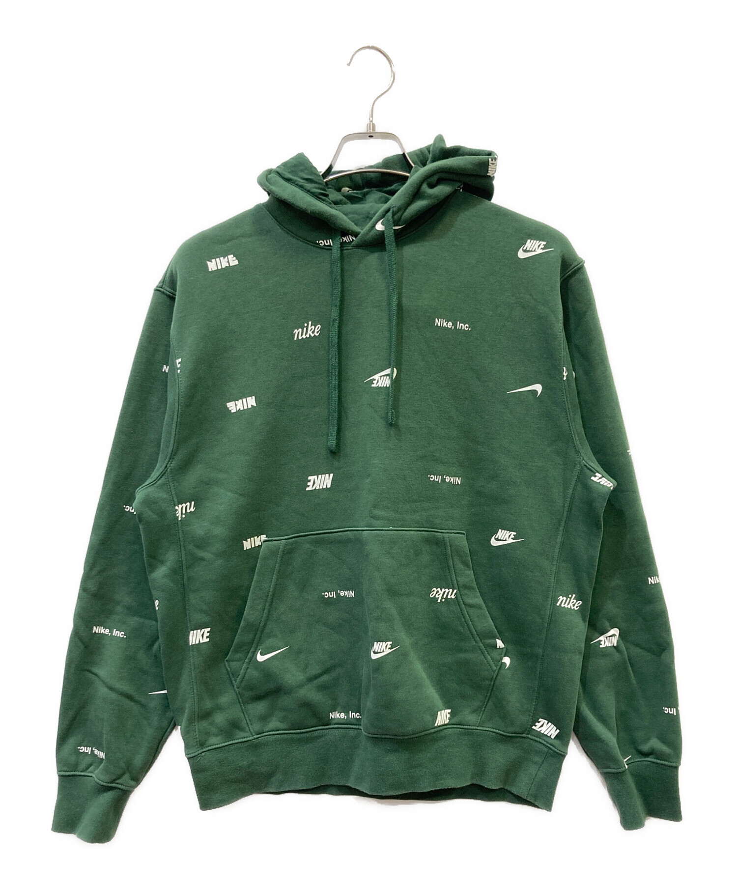 中古・古着通販】NIKE (ナイキ) パーカー グリーン サイズ:M｜ブランド