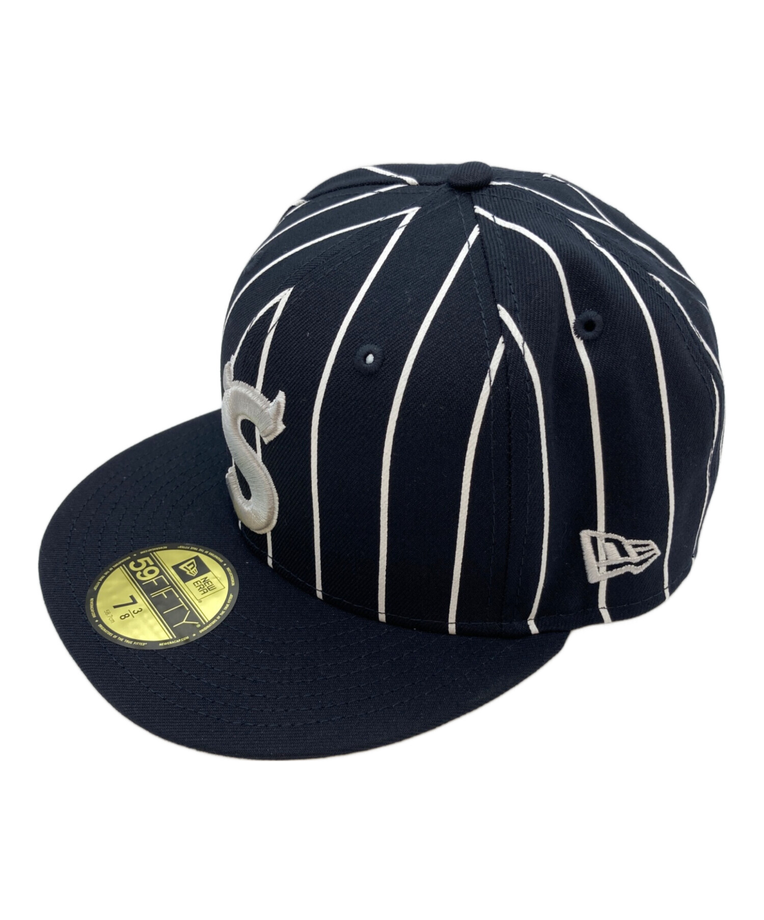正規品　シュプリーム　コラボ　キャップ　ニューエラ　帽子　Hat  Navy 中古・古着通販】New Era (ニューエラ) Supreme (シュプリーム) Devil