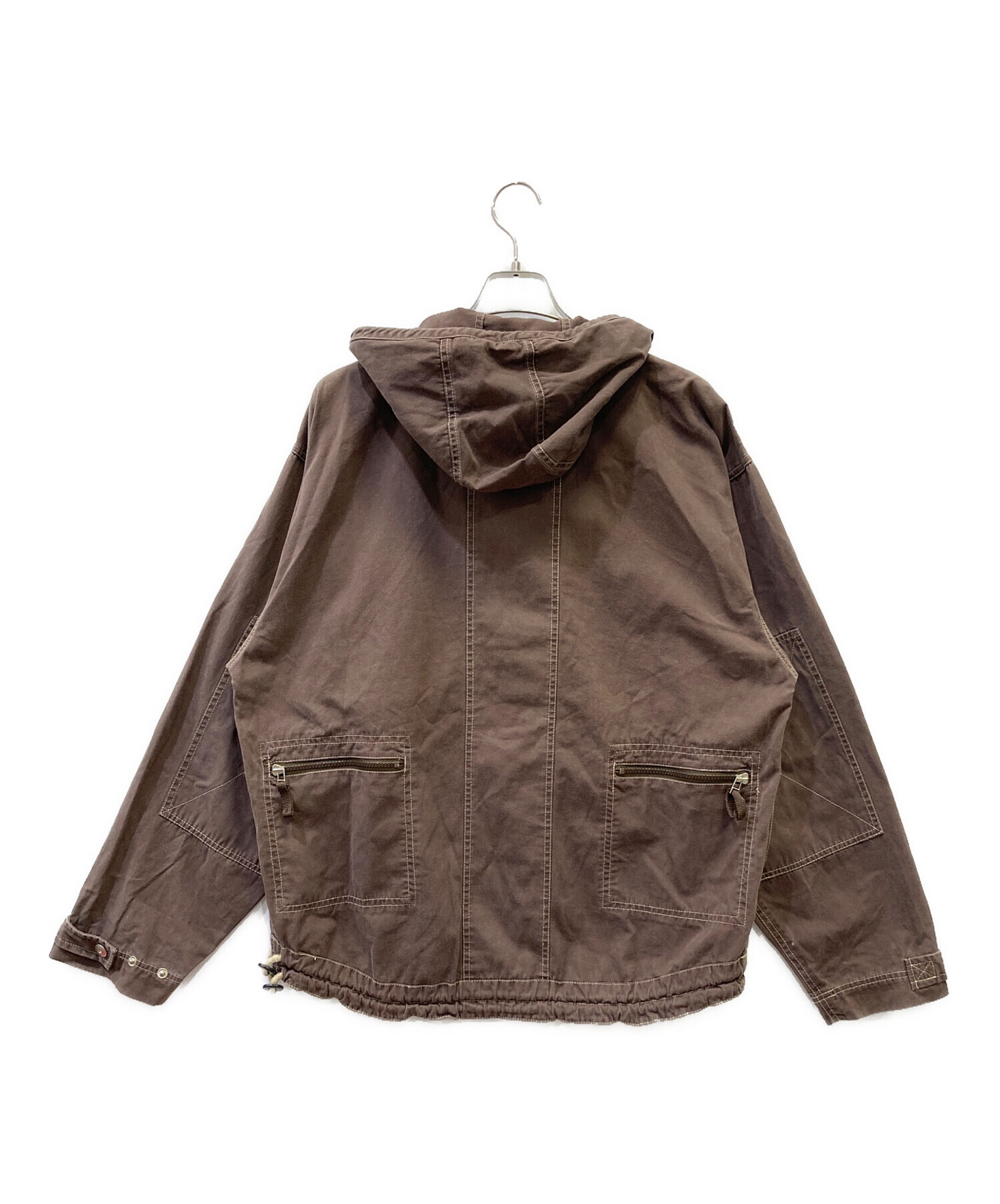 00s OLD GAP コーデュロイ アノラックパーカー ブラウン サイズM 中古・古着通販】OLD GAP (オールドギャップ) コットンアノラック