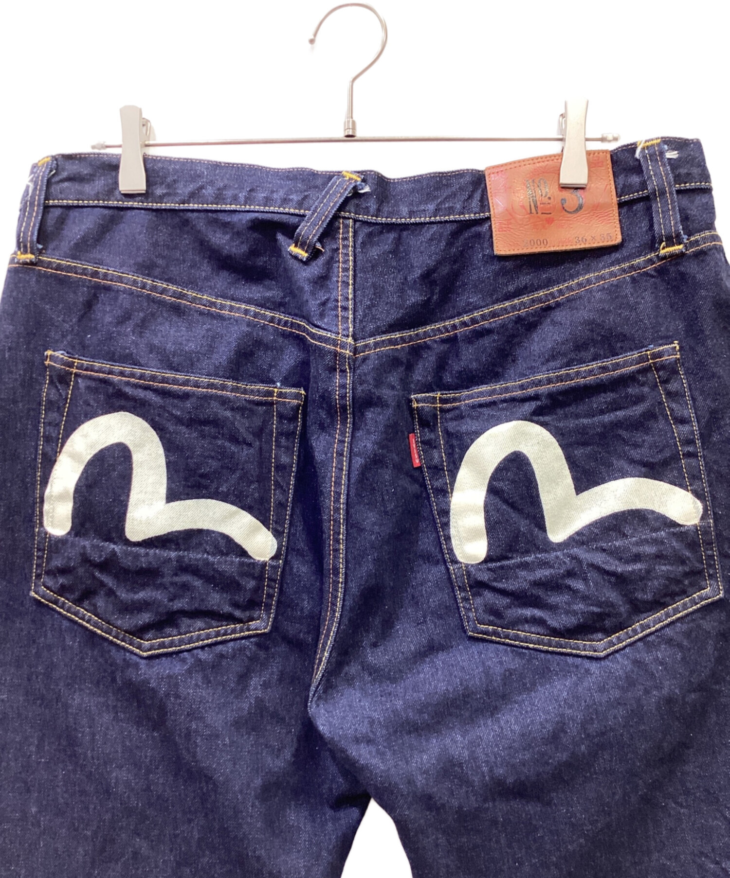 中古・古着通販】EVISU (エヴィス) デニムハーフパンツ インディゴ