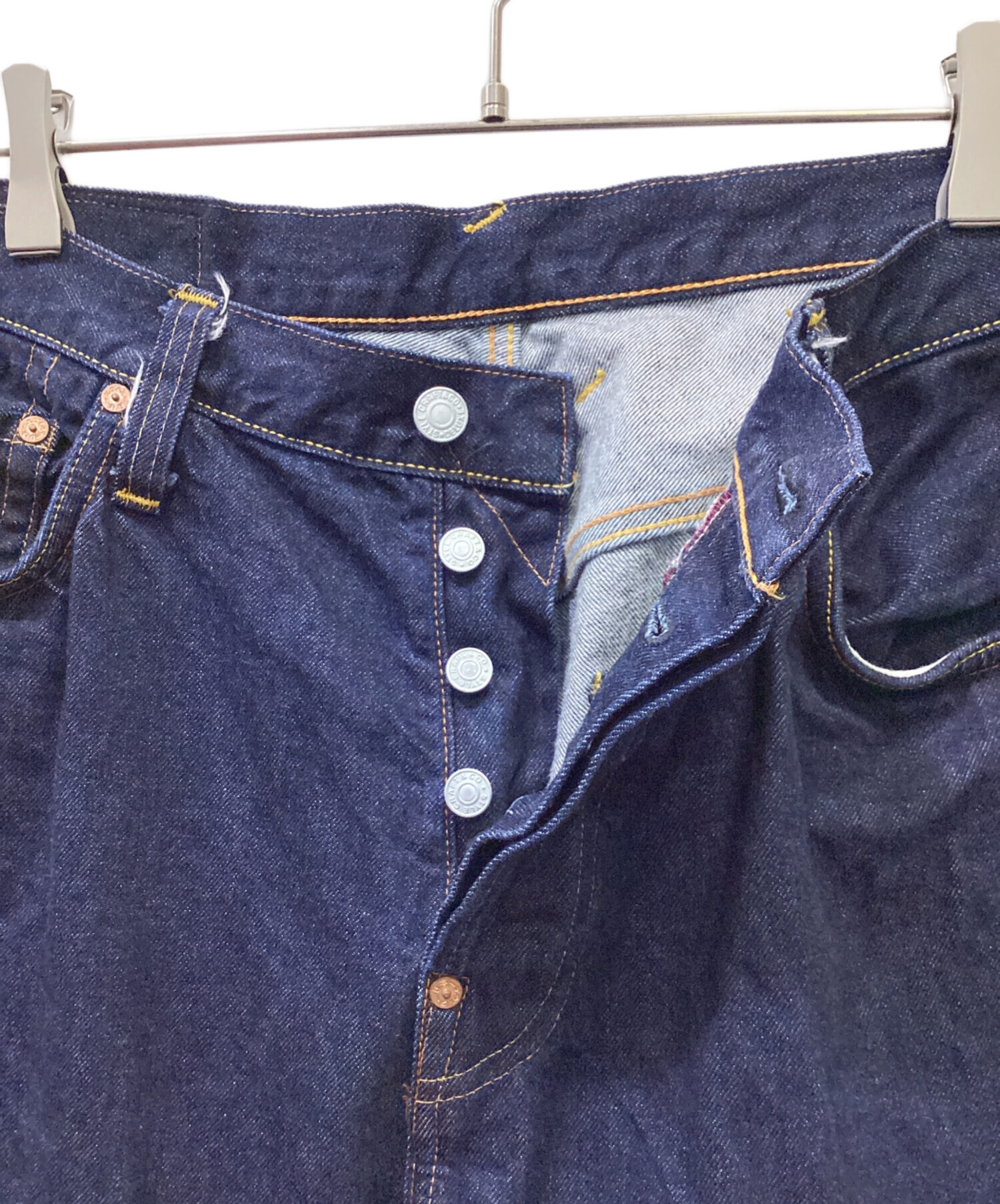 中古・古着通販】EVISU (エヴィス) デニムハーフパンツ インディゴ