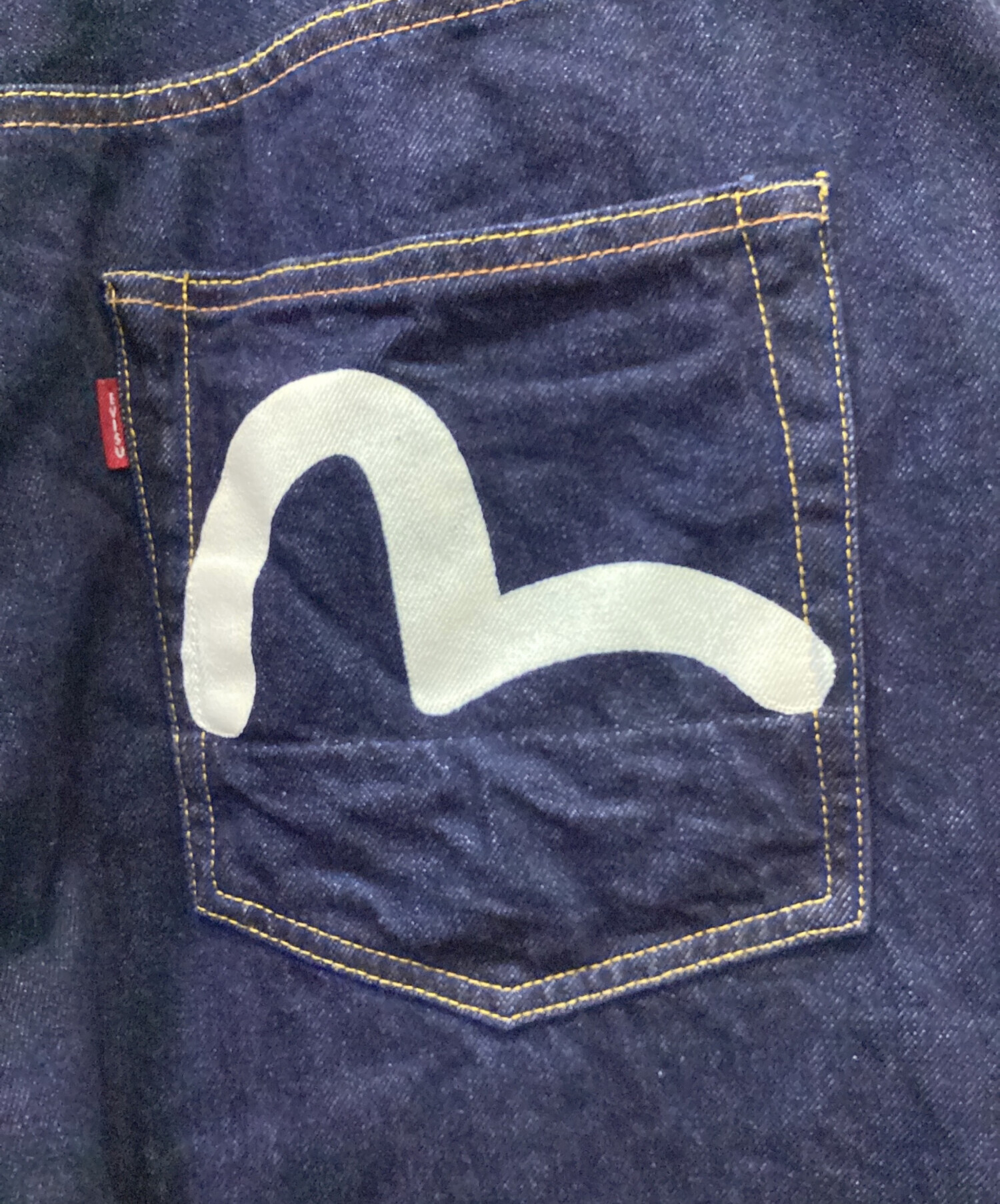 中古・古着通販】EVISU (エヴィス) デニムハーフパンツ インディゴ