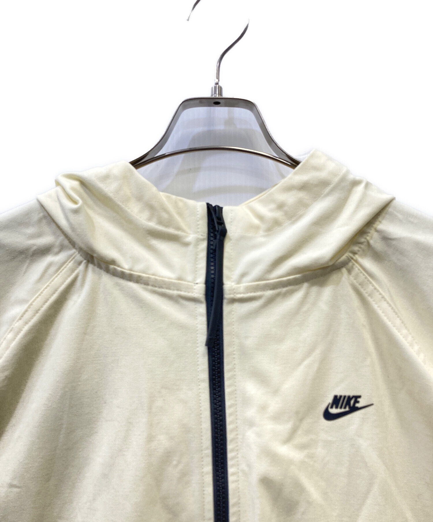 中古・古着通販】NIKE (ナイキ) フーデッドジャケット イエロー サイズ