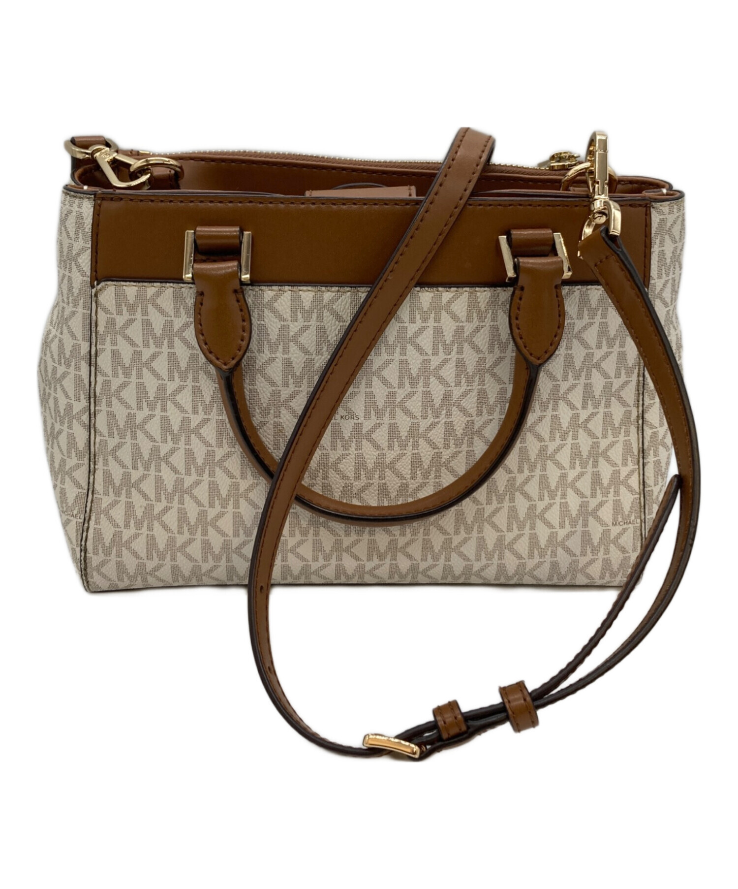 中古・古着通販】MICHAEL KORS (マイケルコース) 2WAYバッグ ベージュ