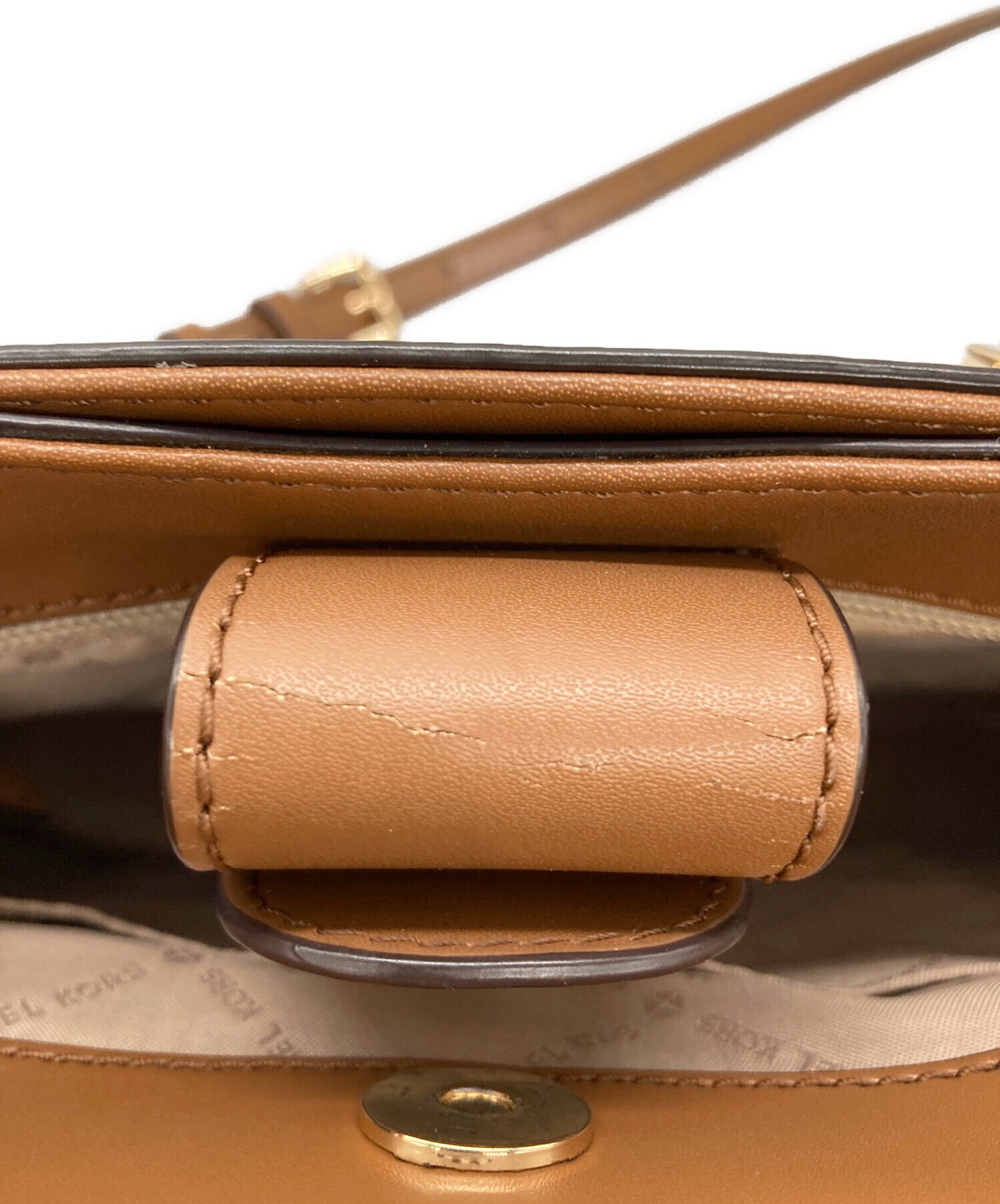 中古・古着通販】MICHAEL KORS (マイケルコース) 2WAYバッグ ベージュ