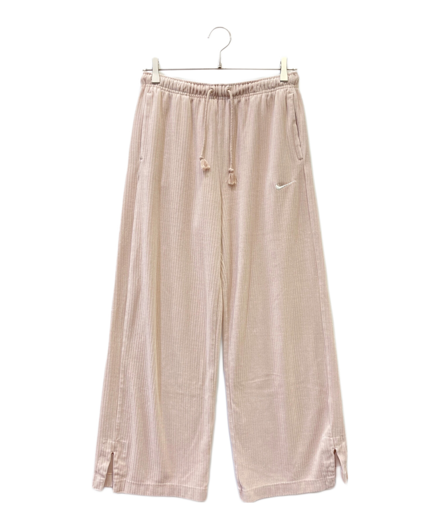 中古・古着通販】NIKE (ナイキ) ベロアクロップド セットアップ ピンク