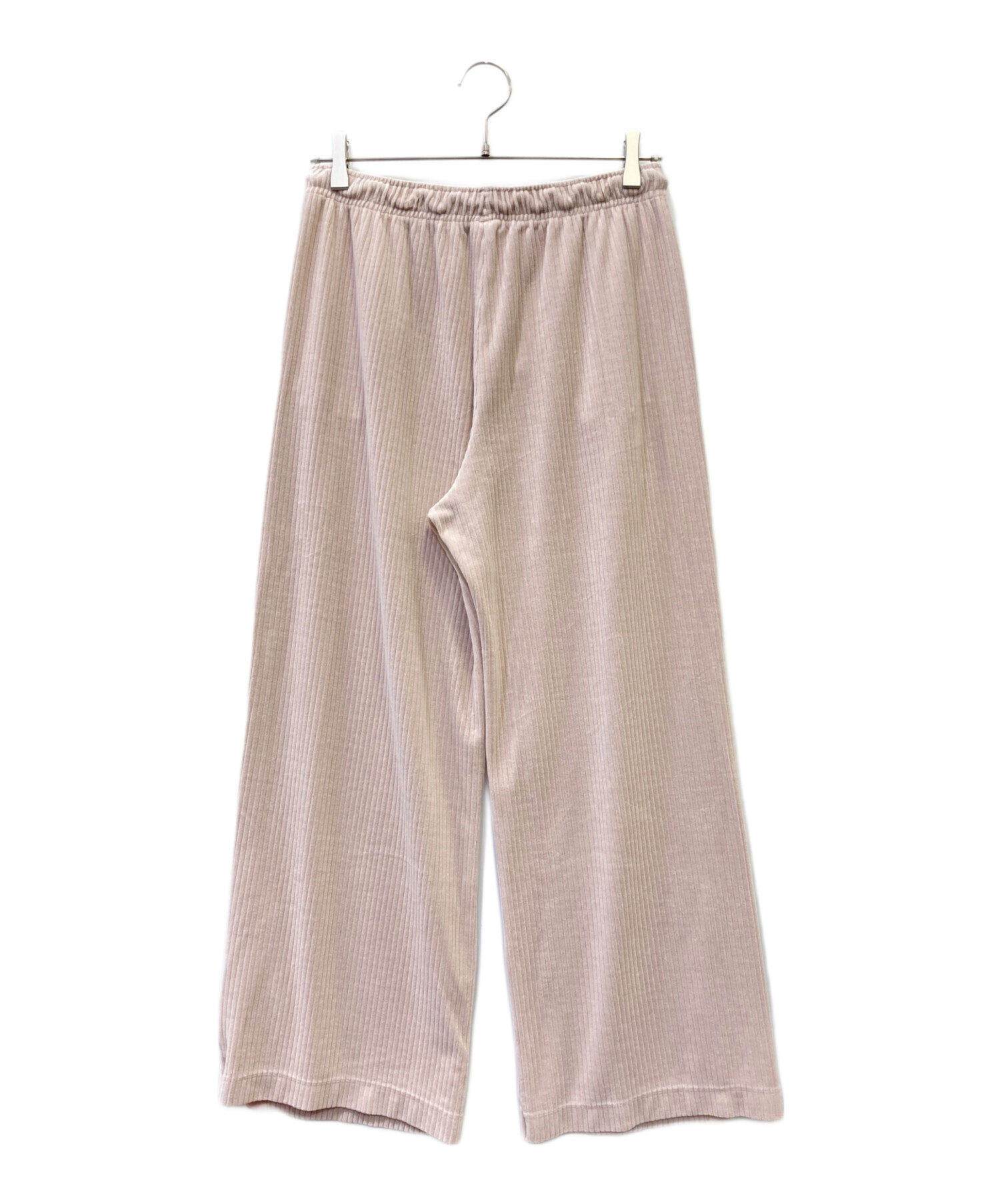 中古・古着通販】NIKE (ナイキ) ベロアクロップド セットアップ ピンク