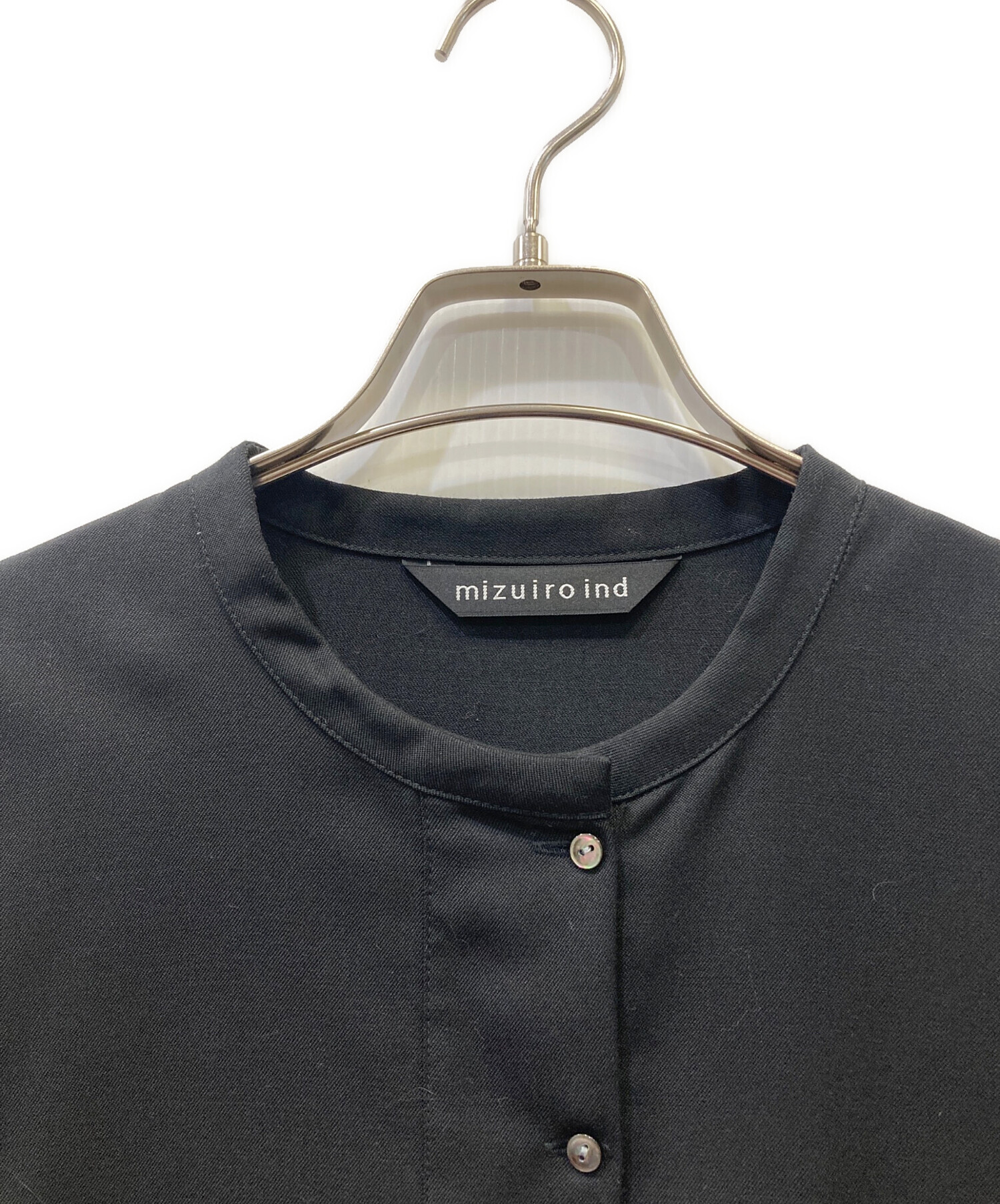 中古・古着通販】mizuiro-ind (ミズイロインド) 長袖ワンピース