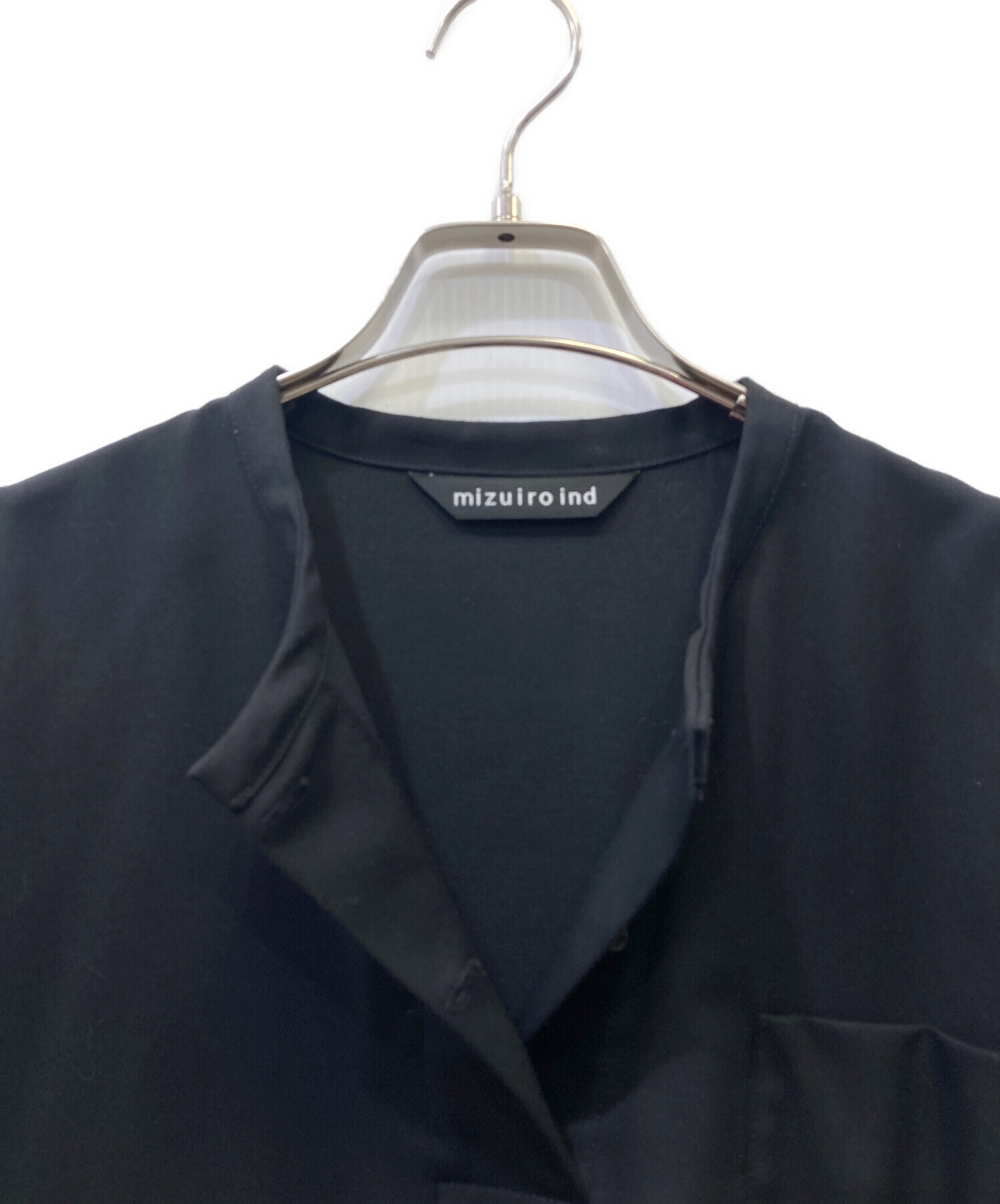 中古・古着通販】mizuiro-ind (ミズイロインド) 長袖ワンピース