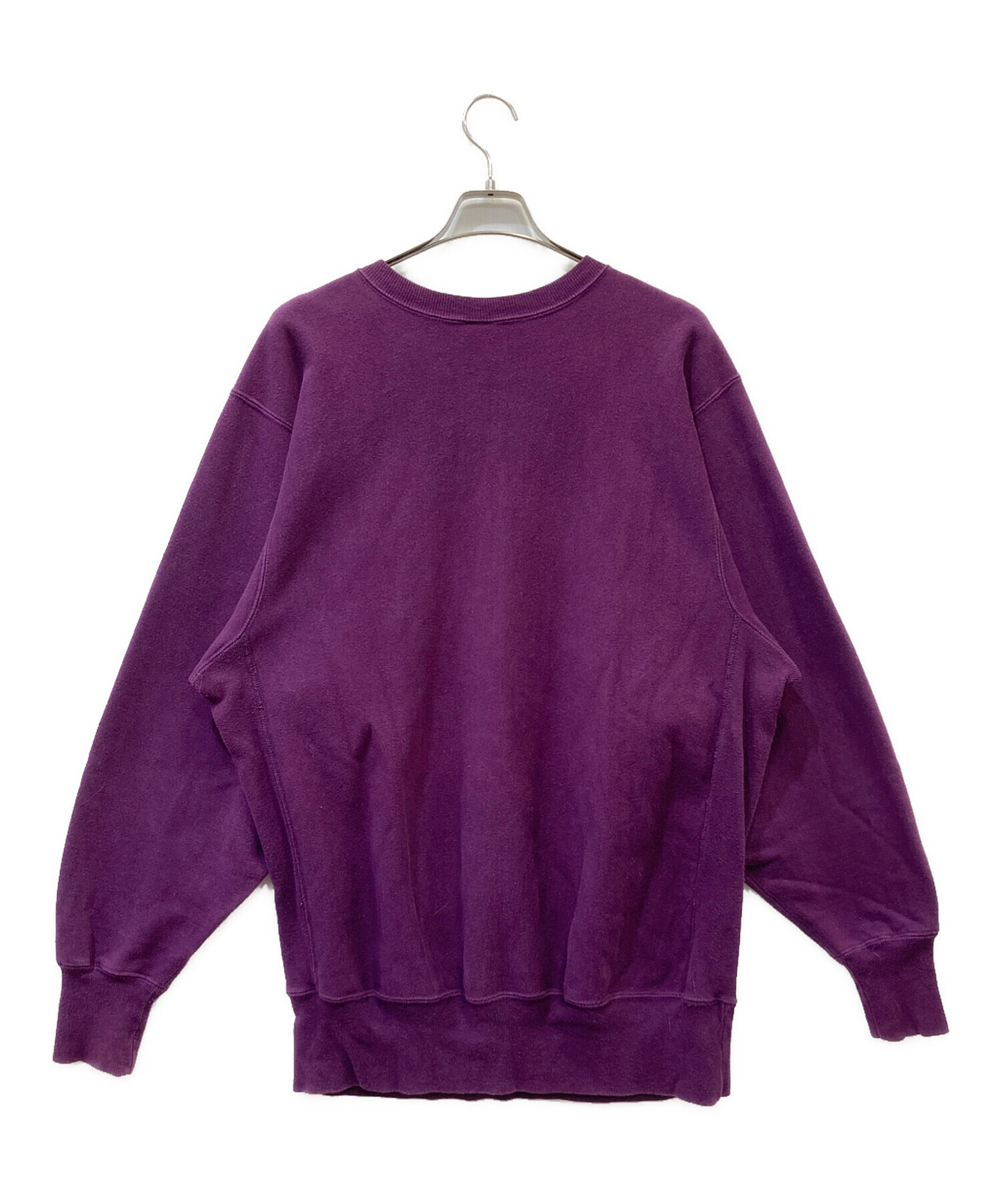ズ*ス様 パープル チャンピオン リバースウィーブ スウェット 中古・古着通販】Champion REVERSE WEAVE (チャンピオン リバース