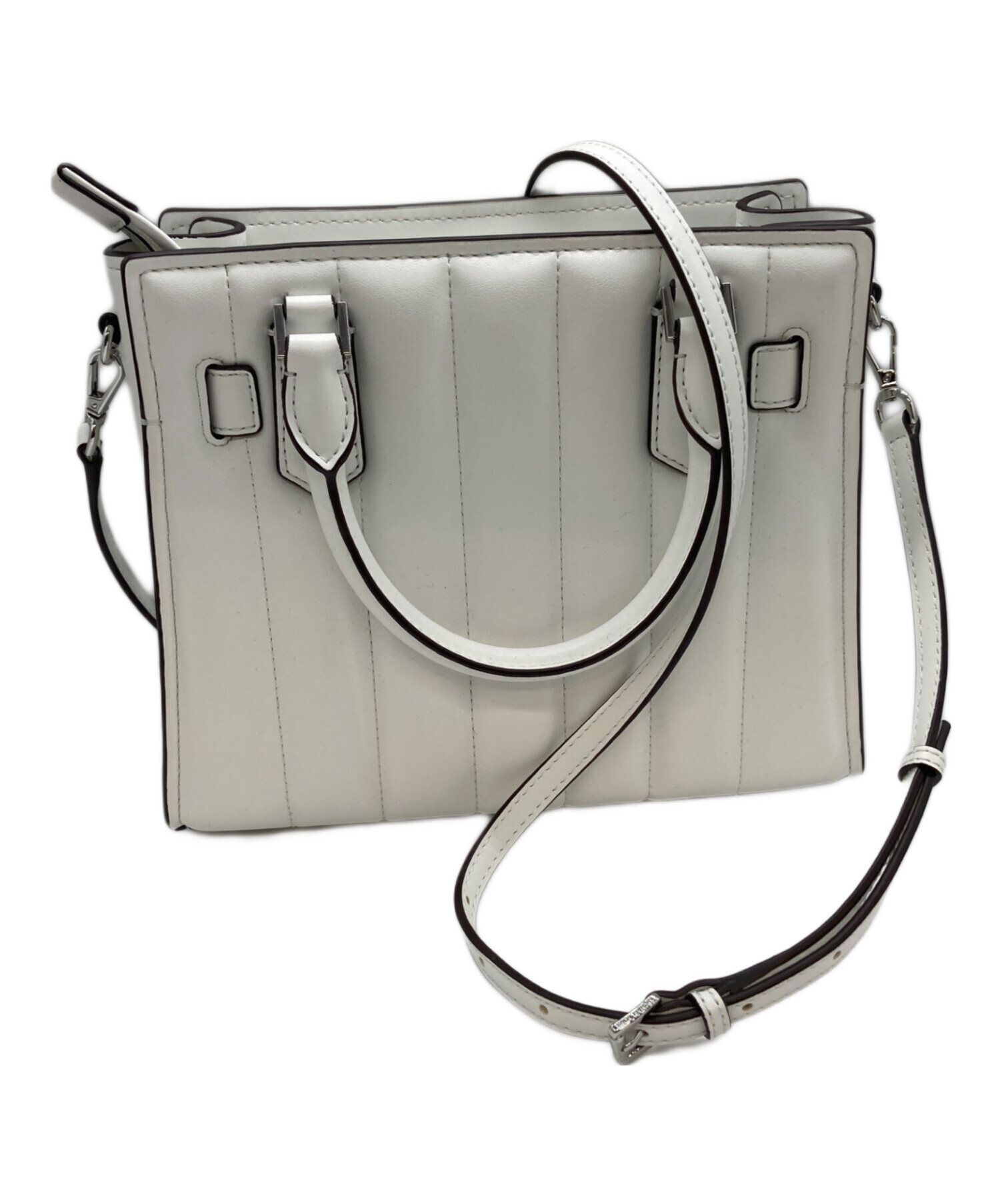 中古・古着通販】MICHAEL KORS (マイケルコース) 2WAYバッグ ホワイト