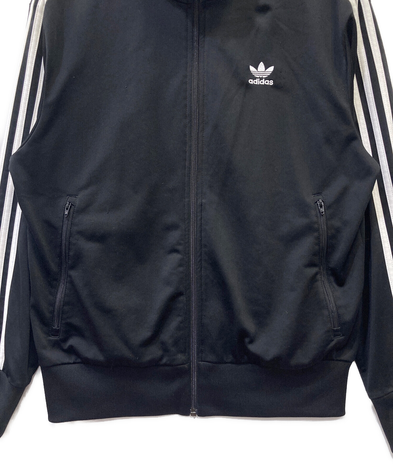 中古・古着通販】adidas (アディダス) トラックジャケット ブラック