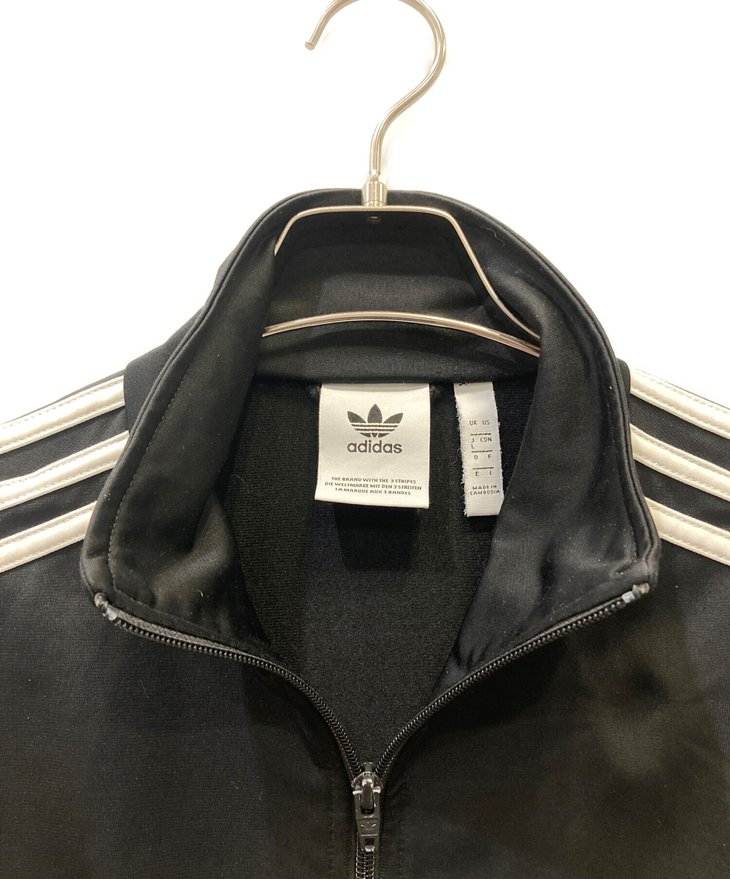中古・古着通販】adidas (アディダス) トラックジャケット ブラック