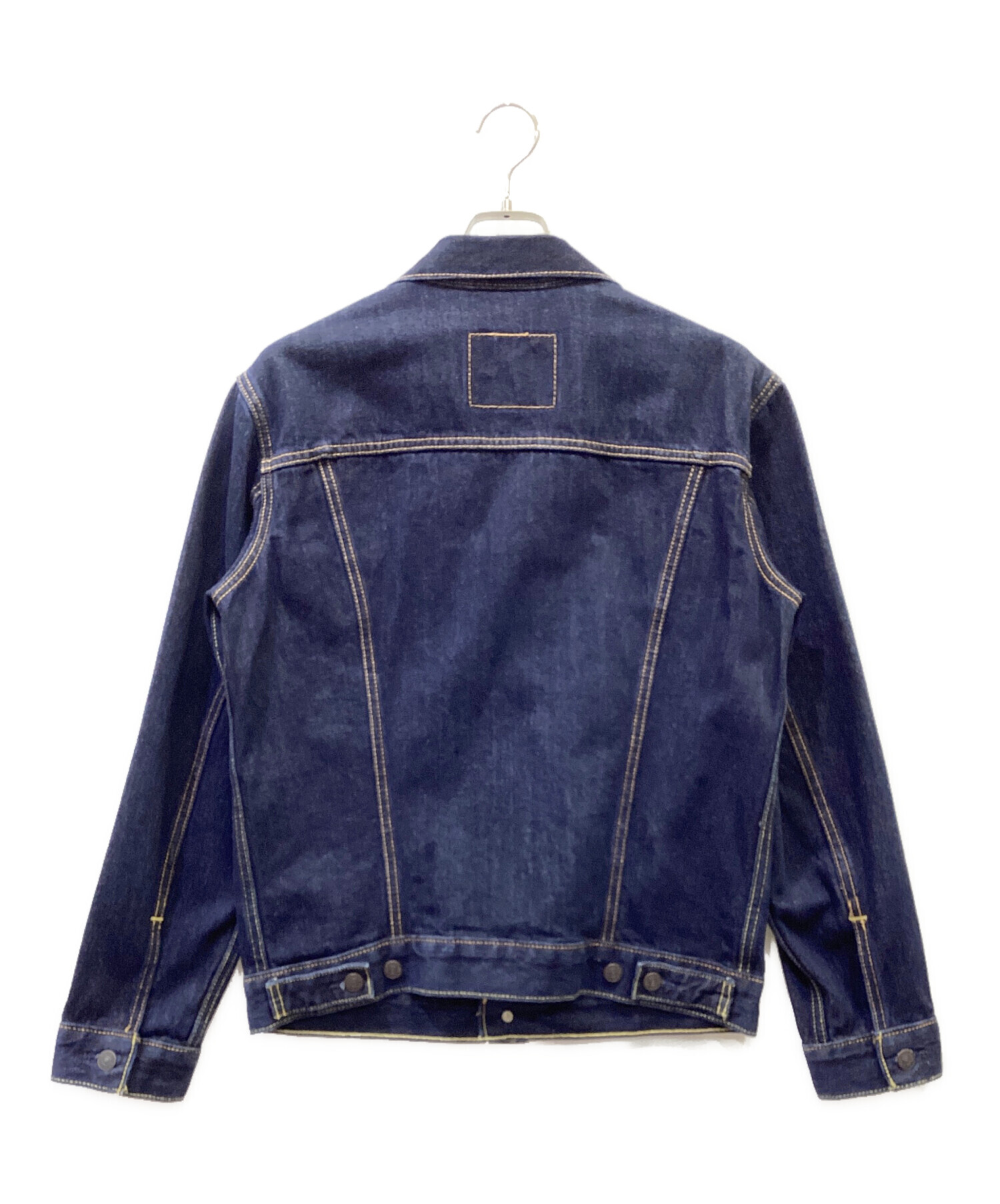 中古・古着通販】LEVI'S (リーバイス) デニムジャケット ネイビー