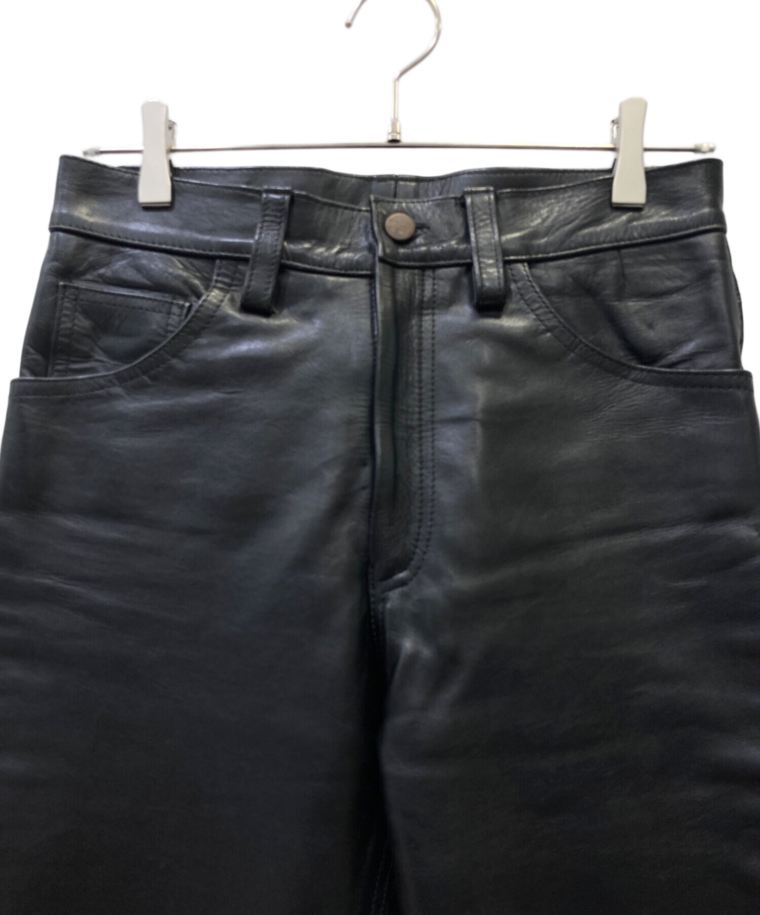 B.B.H Clothing レザーパンツ 32 中古・古着通販】B.B.H Clothing (ビービエイチ クロージング) レザー