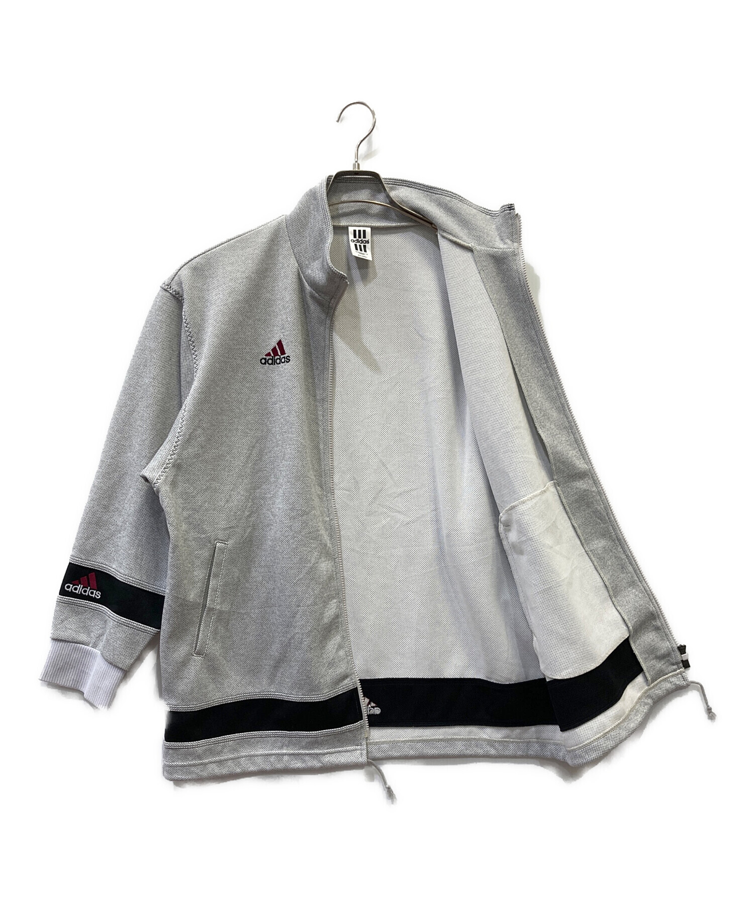 中古・古着通販】adidas (アディダス) トラックジャケット グレー