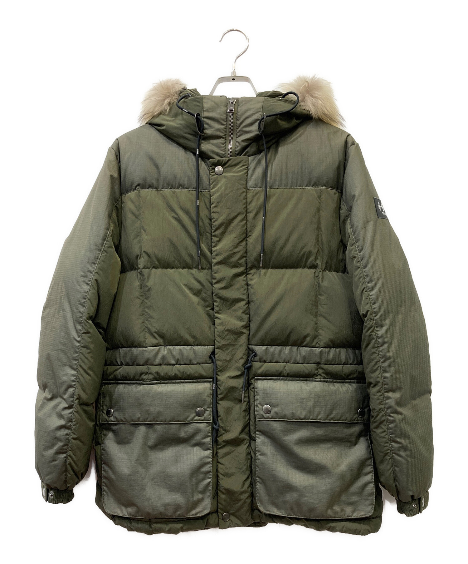 TATRAS ダウンジャケット オリーブ 中古・古着通販】TATRAS (タトラス) ダウンコート オリーブ サイズ:01
