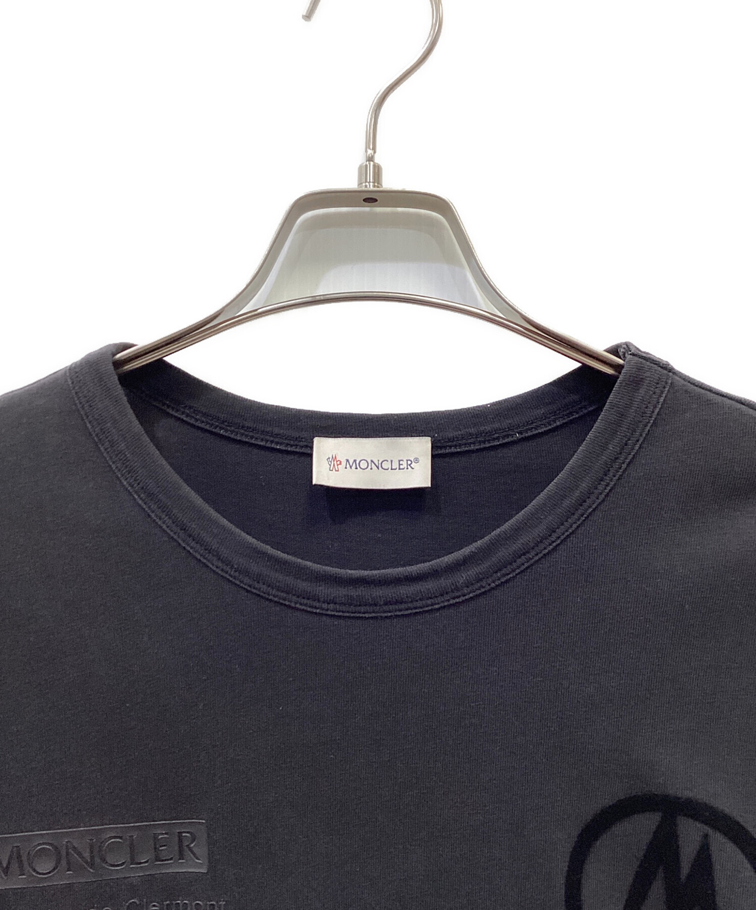 中古・古着通販】MONCLER (モンクレール) 長袖カットソー ブラック