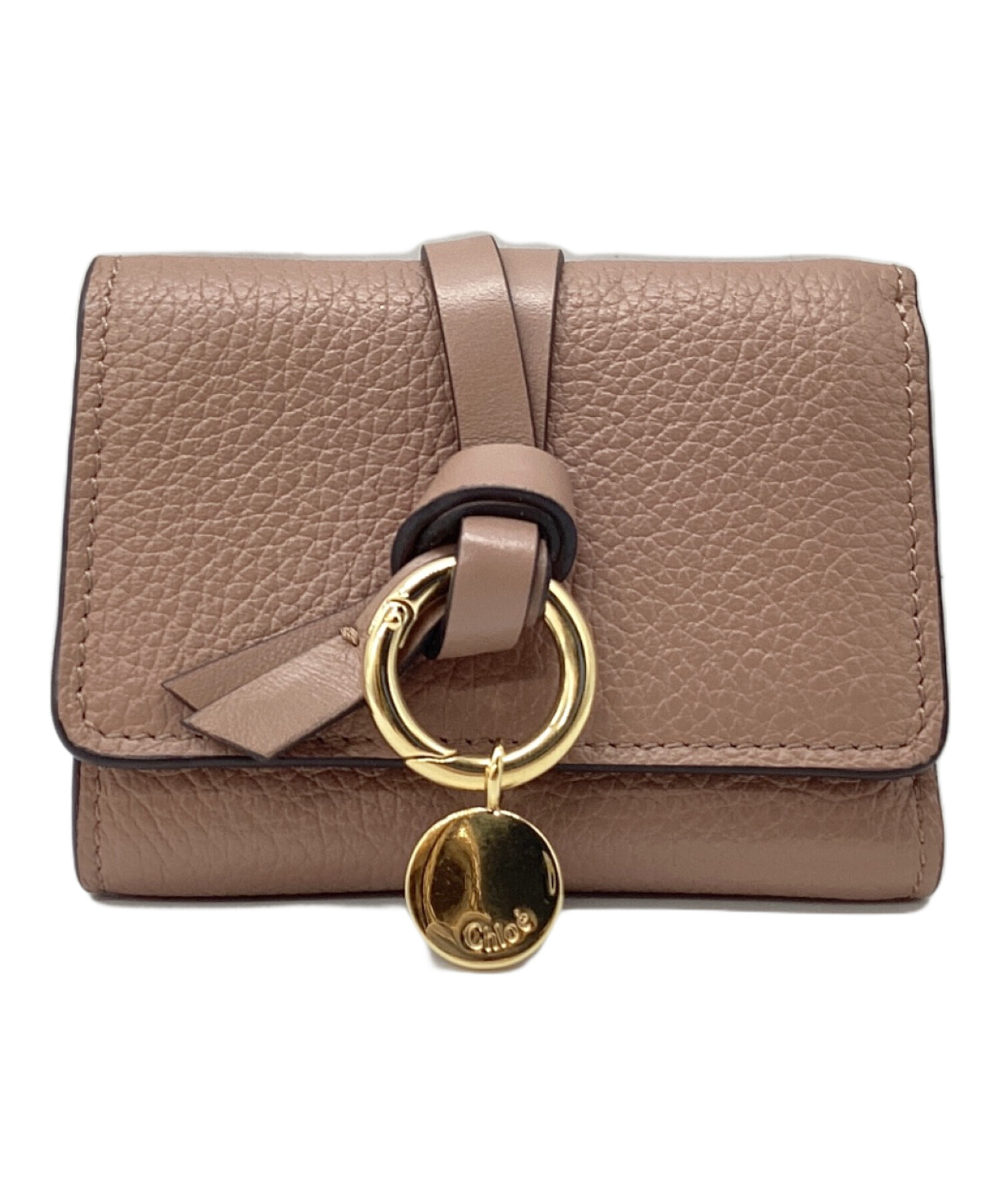 中古・古着通販】Chloe (クロエ) ALPHABET MINI TRIFOLD ベージュ