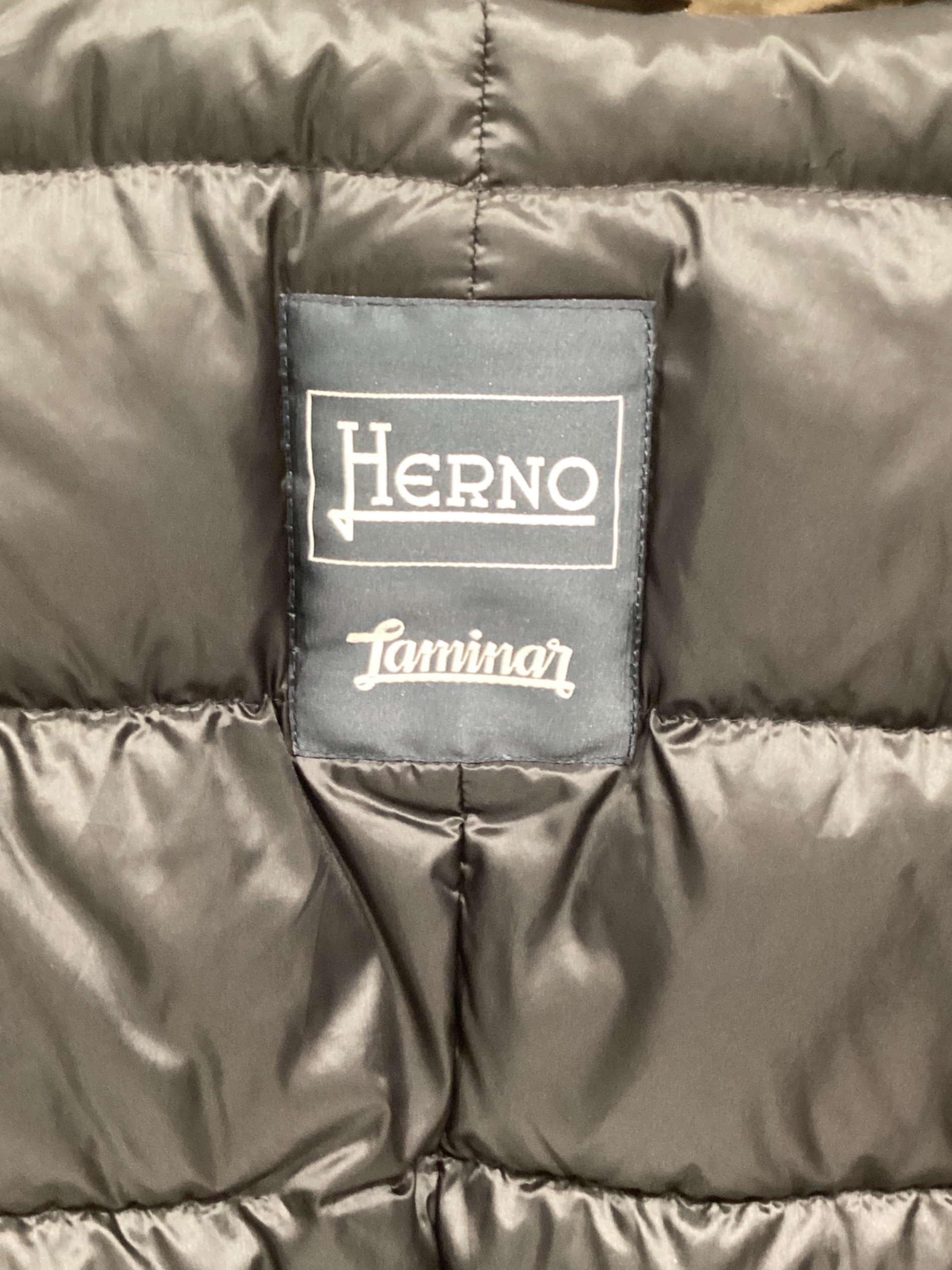 中古・古着通販】HERNO (ヘルノ) ダウンジャケット ブラウン サイズ:46