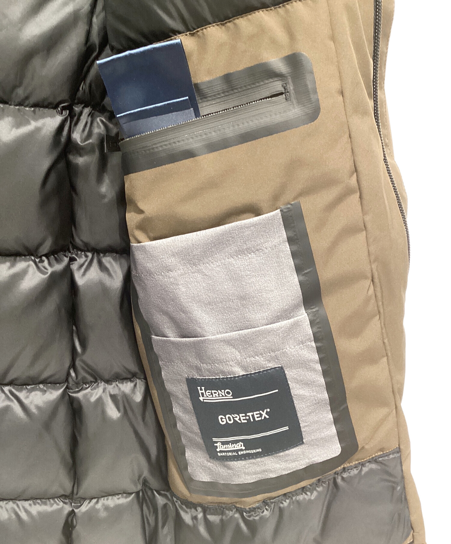 中古・古着通販】HERNO (ヘルノ) ダウンジャケット ブラウン