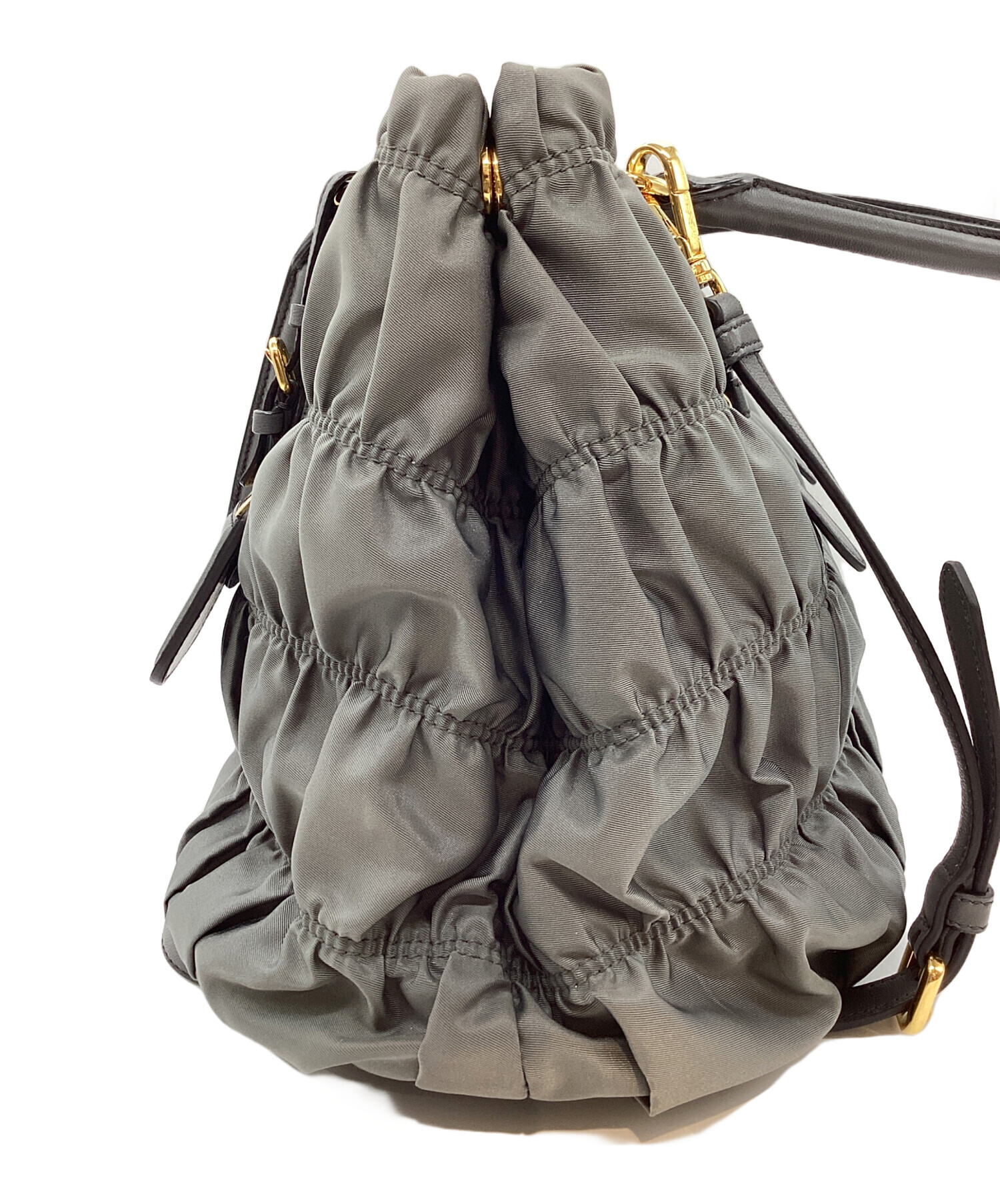 中古・古着通販】PRADA (プラダ) 2WAYショルダーバッグ グレー