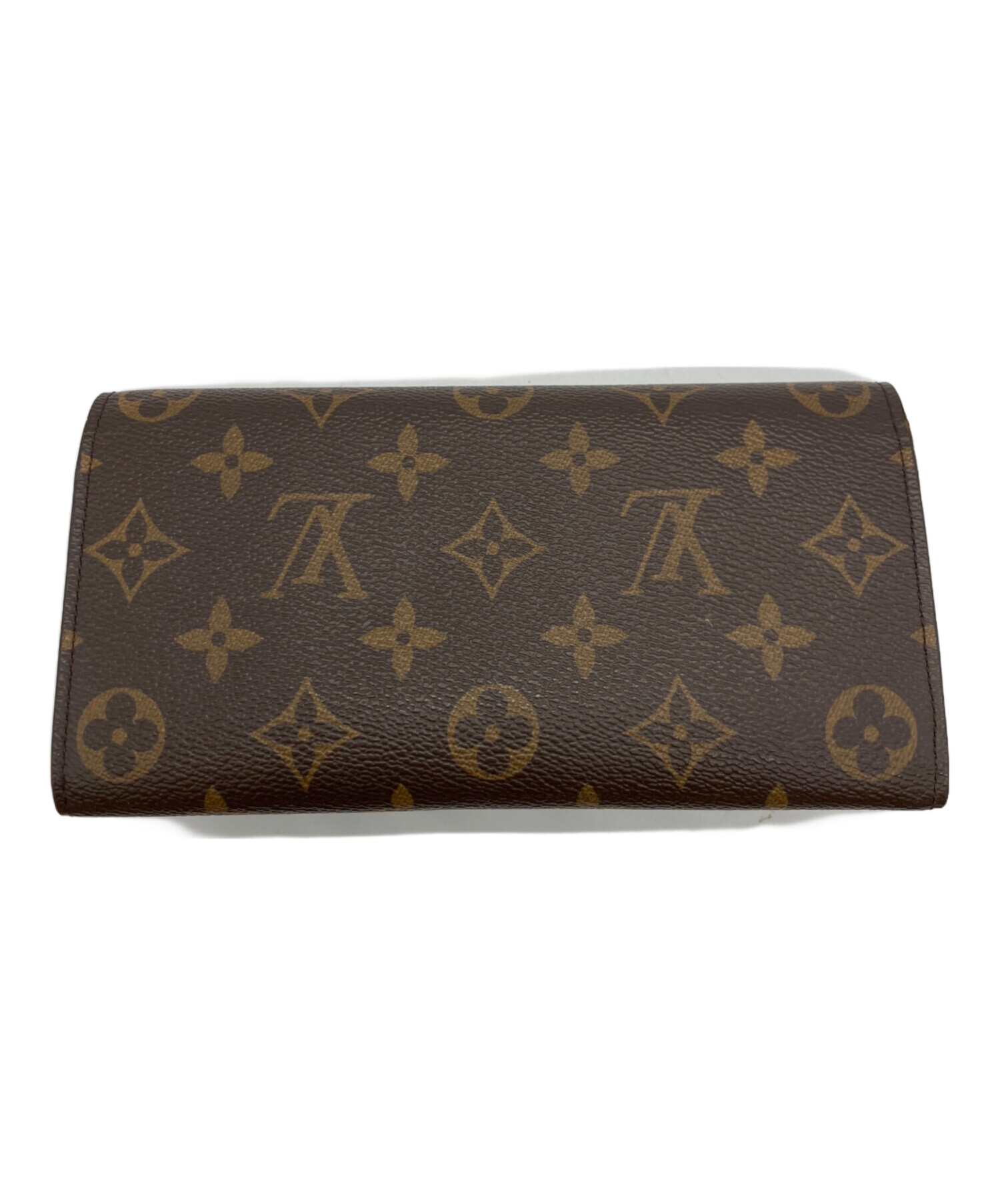 中古・古着通販】LOUIS VUITTON (ルイ ヴィトン) 長財布 ブラウン 