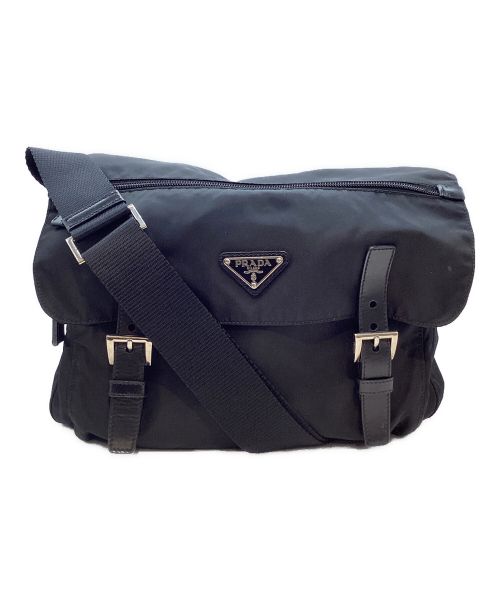 中古・古着通販】PRADA (プラダ) ナイロンメッセンジャーバッグ